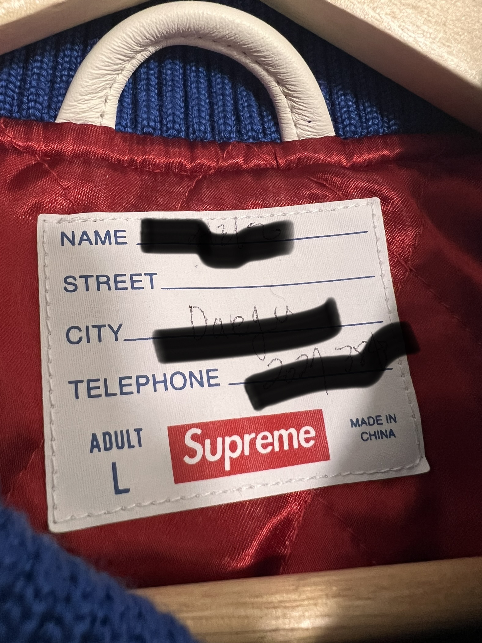 Supreme Tiger Varsity Jacket Brown - 23FW 착용 스타일 - 4