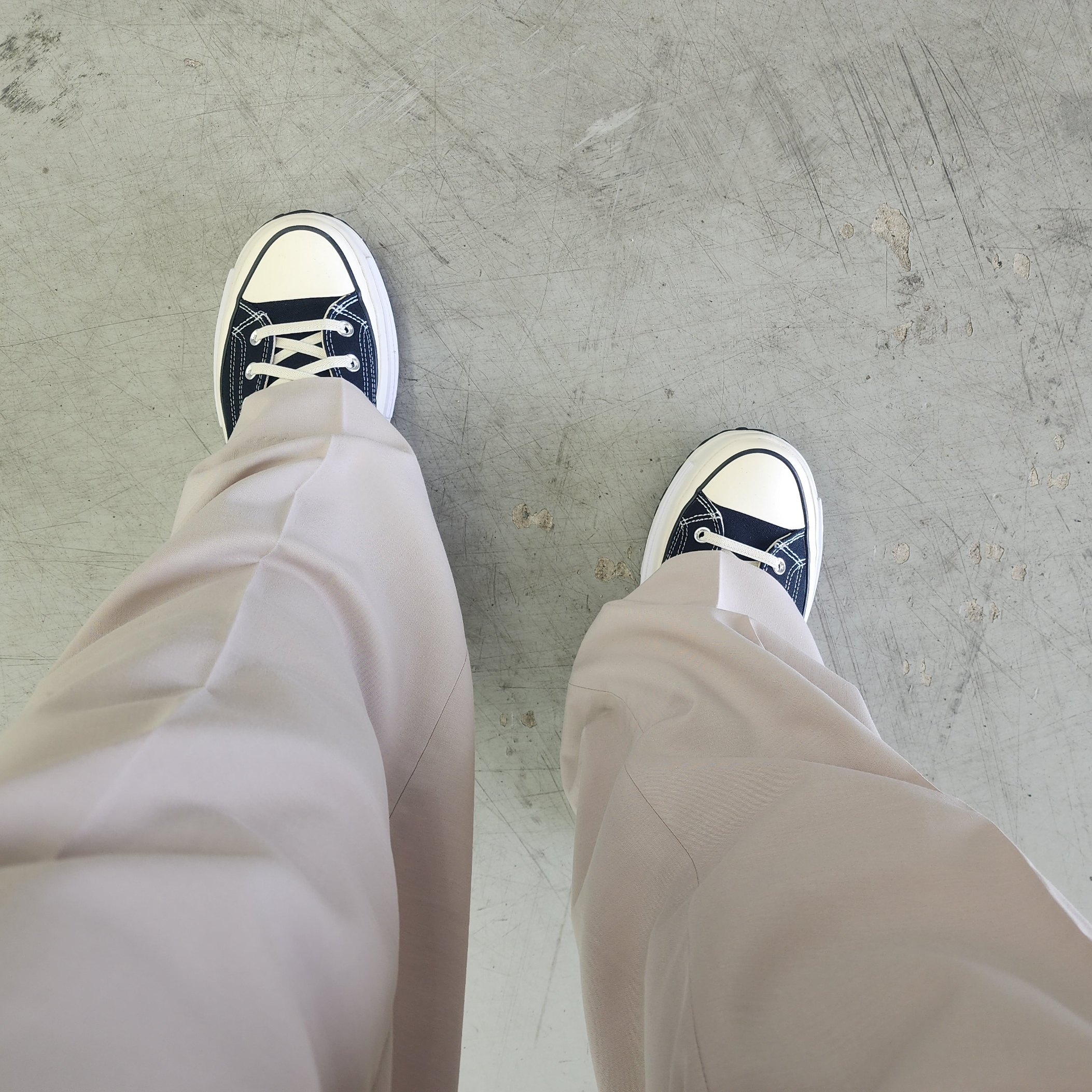 Converse Run Star Legacy CX Future Comfort Black 착용 스타일