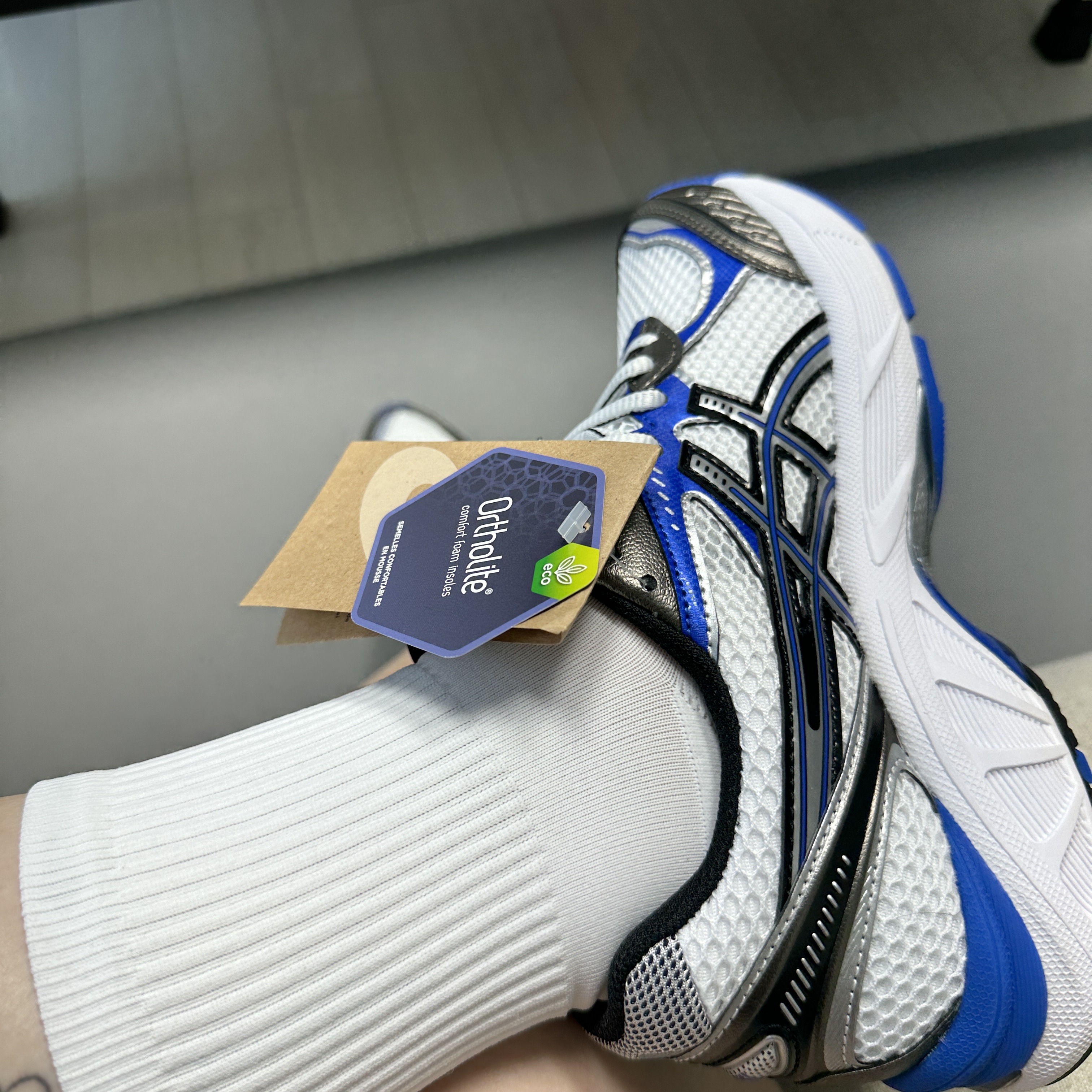 Asics GT-2160 White Illusion Blue 착용 스타일 - 4