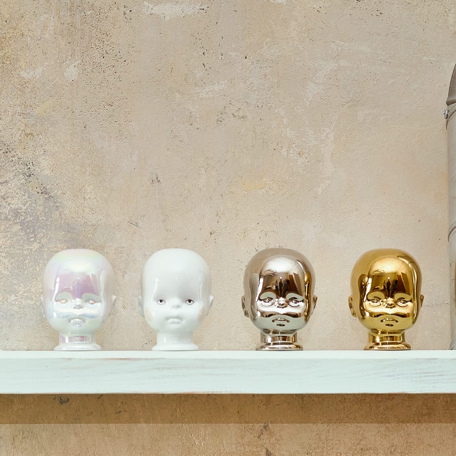 Qubus Little Joseph Candle Holder White 착용 스타일