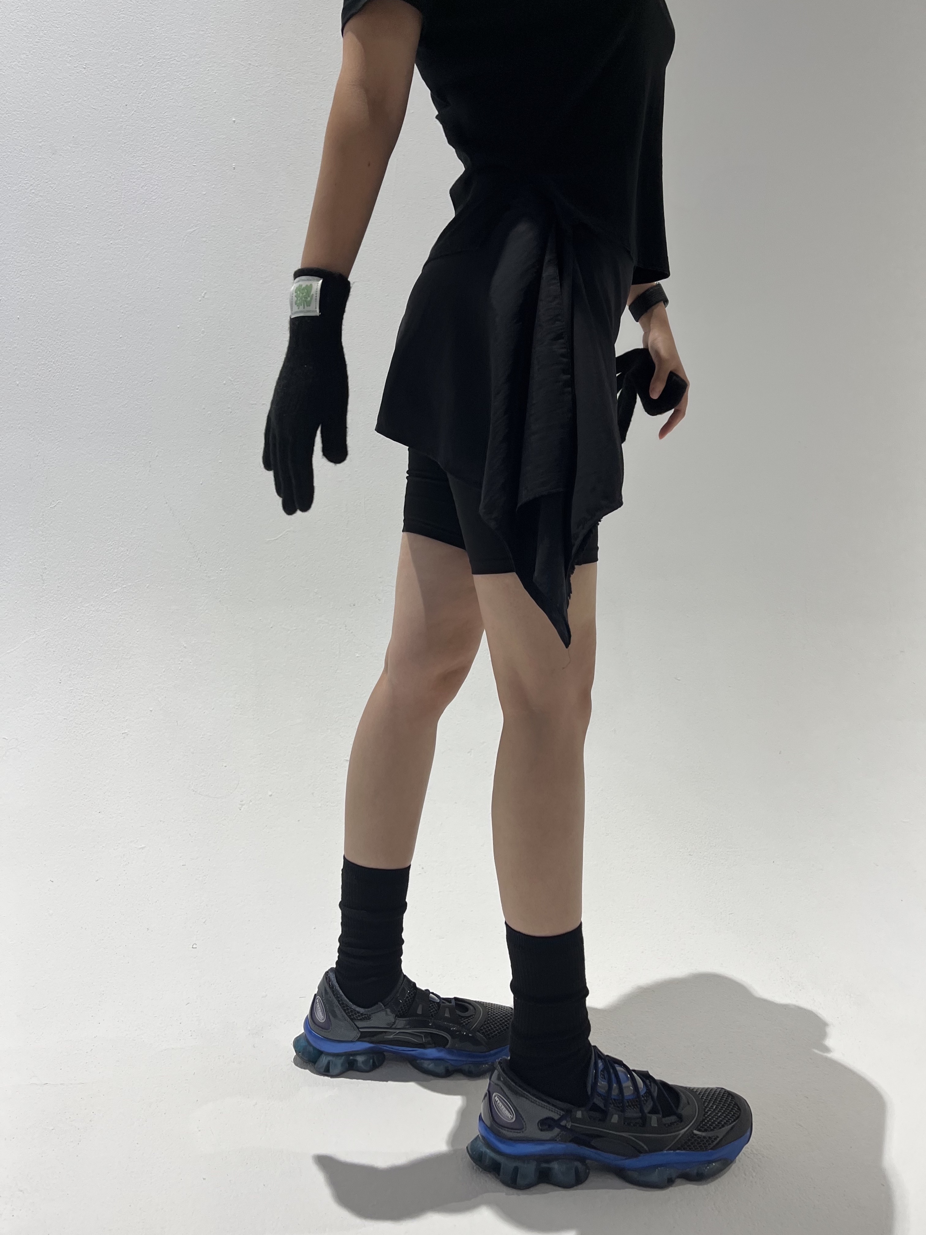 (W) Asics x Kiko Kostadinov x Hysteric Glamour Gel-Quantum Lylia Pure Silver Blue Expanse 착용 스타일 - 2