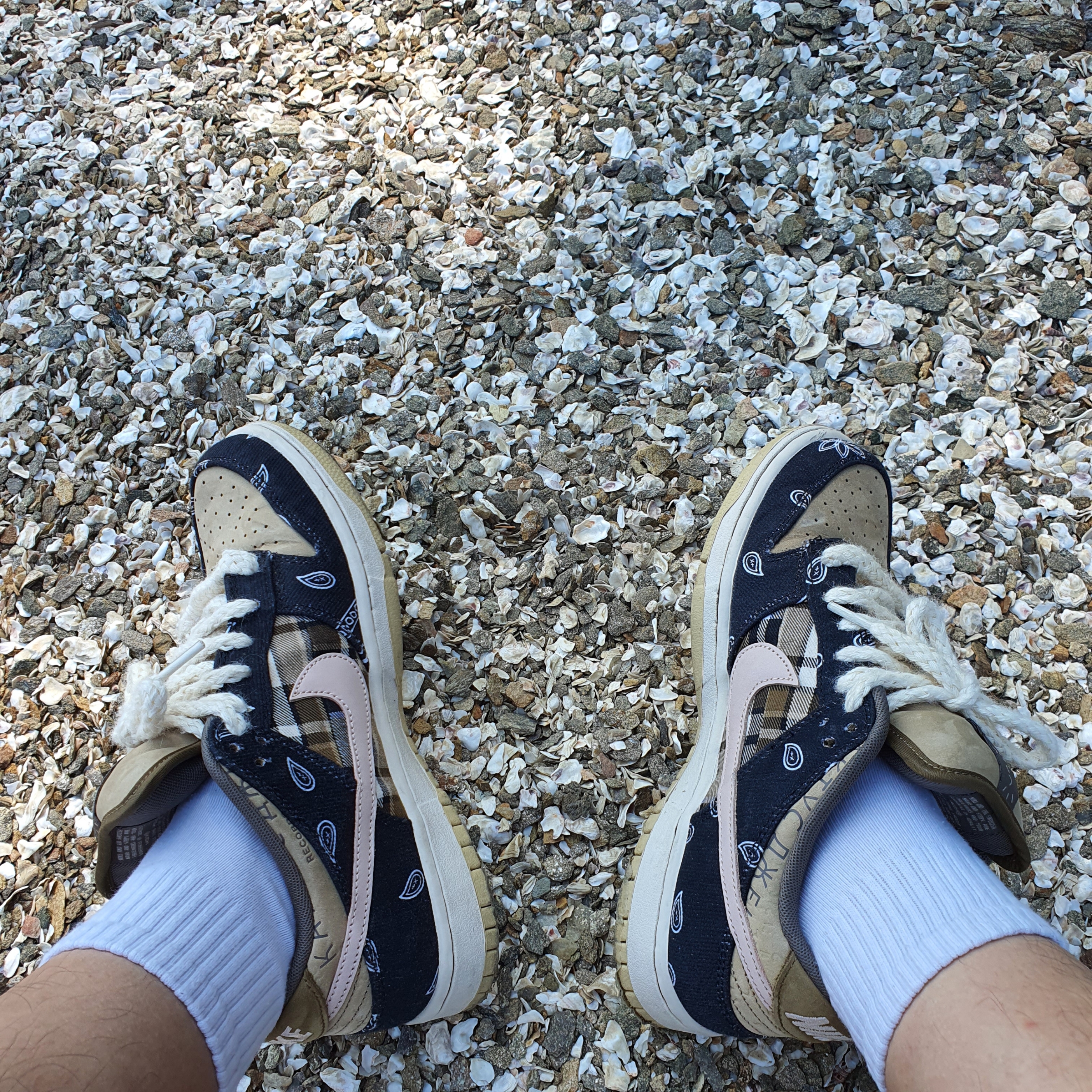 Nike x Travis Scott SB Dunk Low 착용 스타일