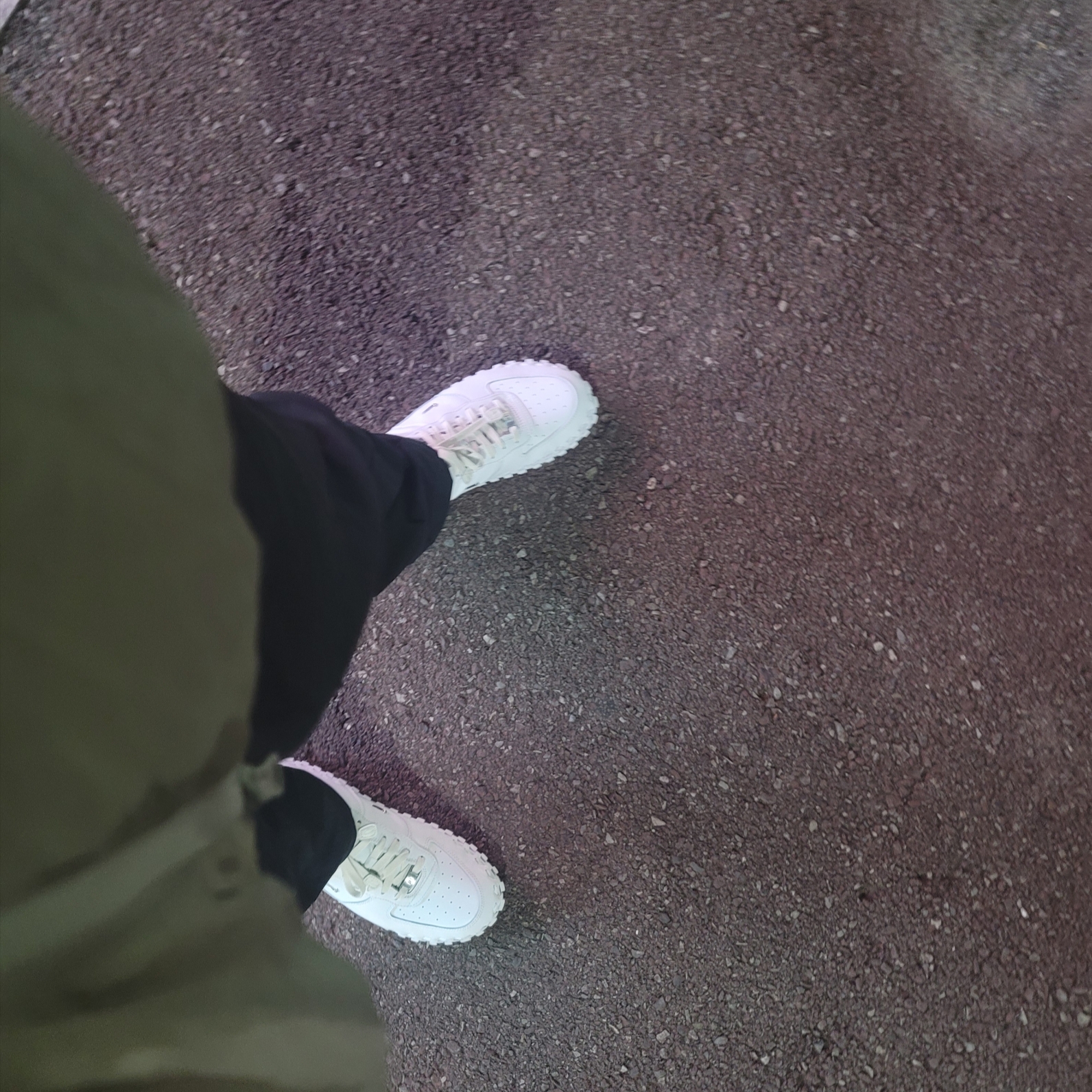 Nike x Jacquemus J Force 1 Low LX SP White 착용 스타일
