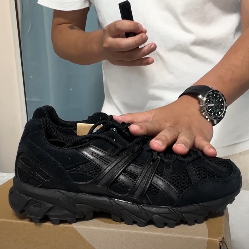 Asics Gel-Sonoma 15-50 Black 착용 스타일