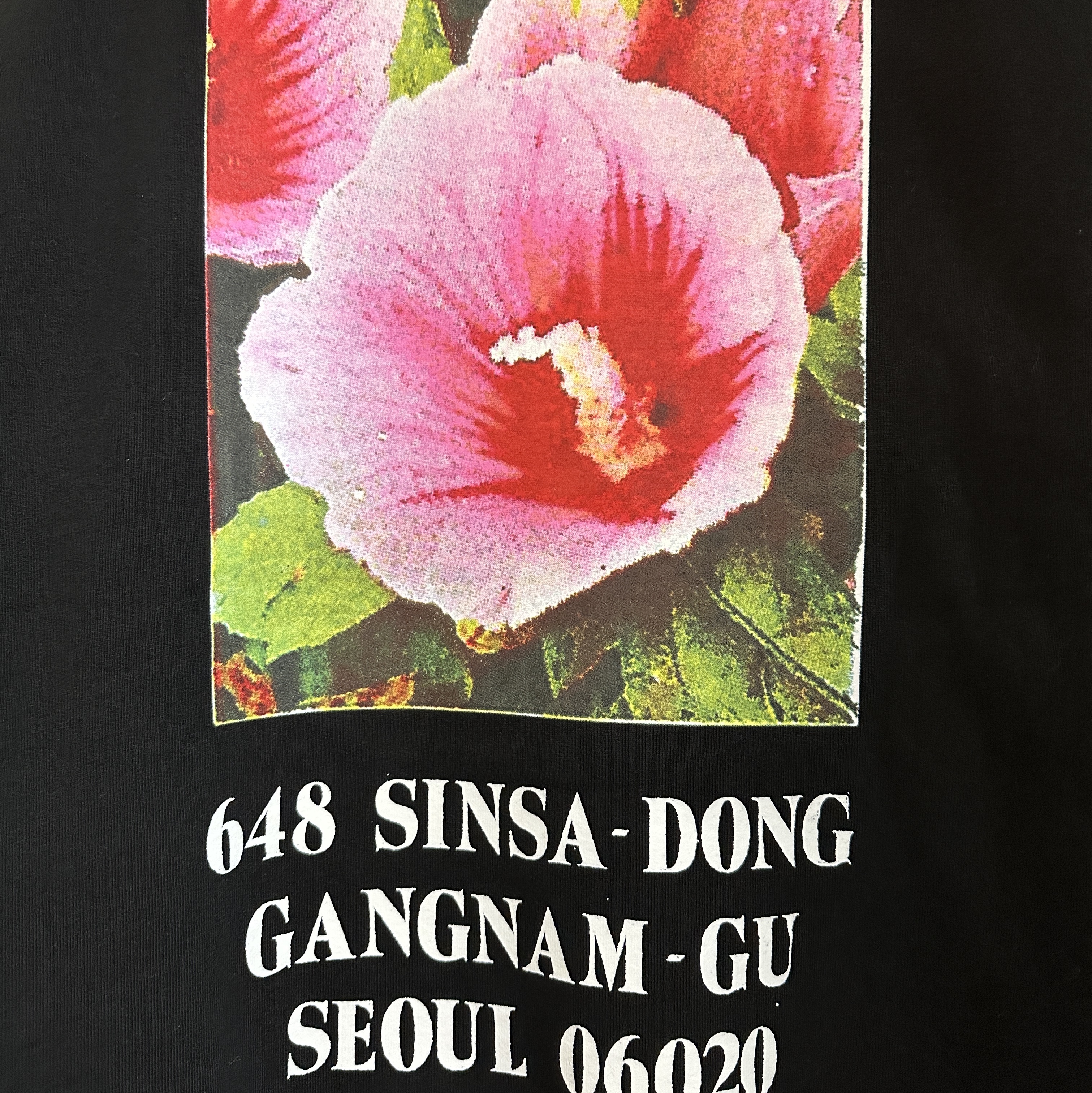 Supreme Seoul Box Logo Hooded Sweatshirt Black - 23FW 착용 스타일