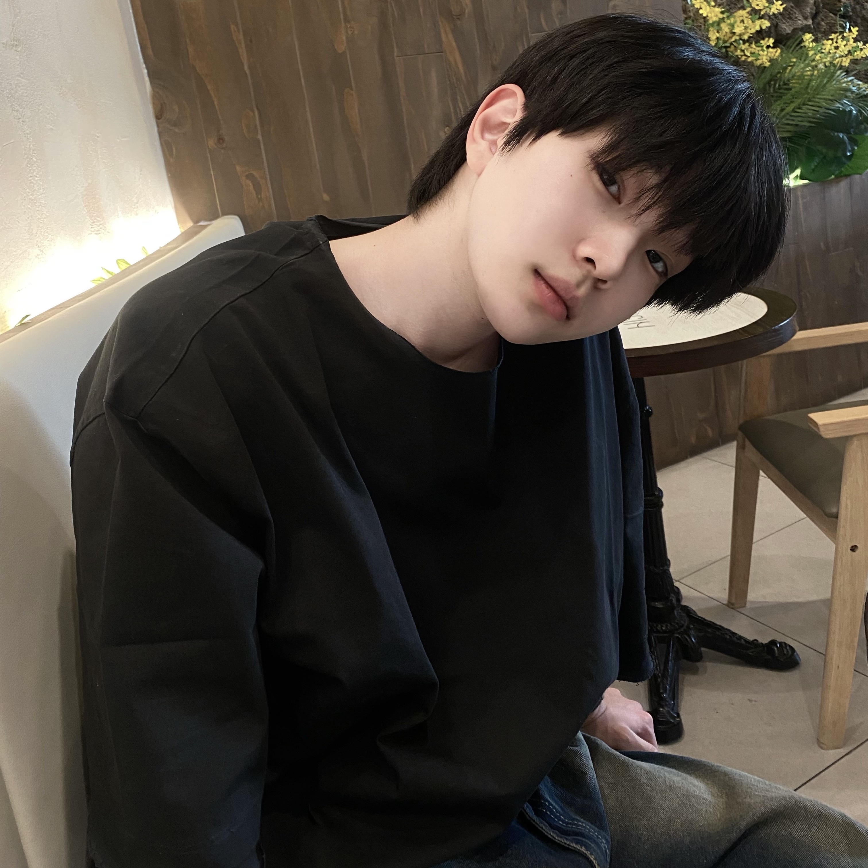 Maison Margiela Weathered T-Shirt Black 착용 스타일