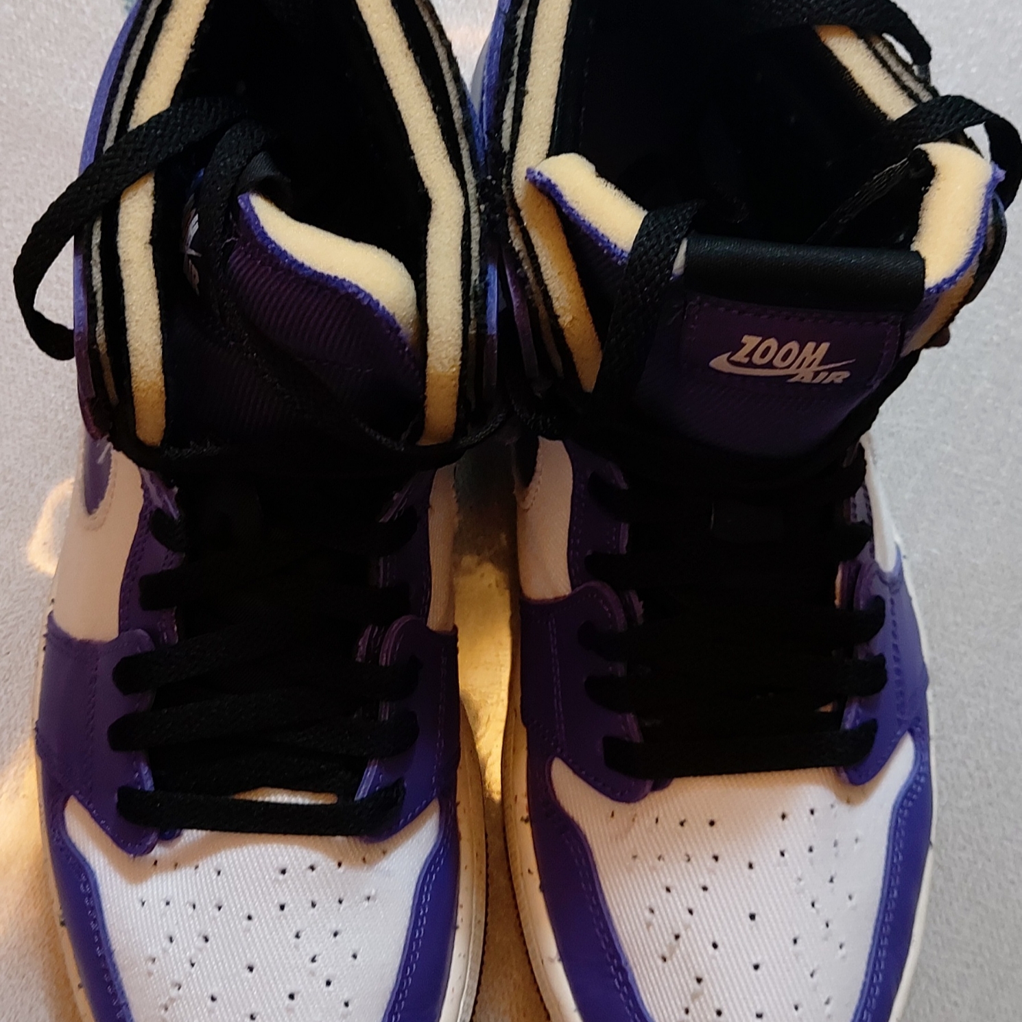 Jordan 1 Zoom Air CMFT Dark Iris 착용 스타일