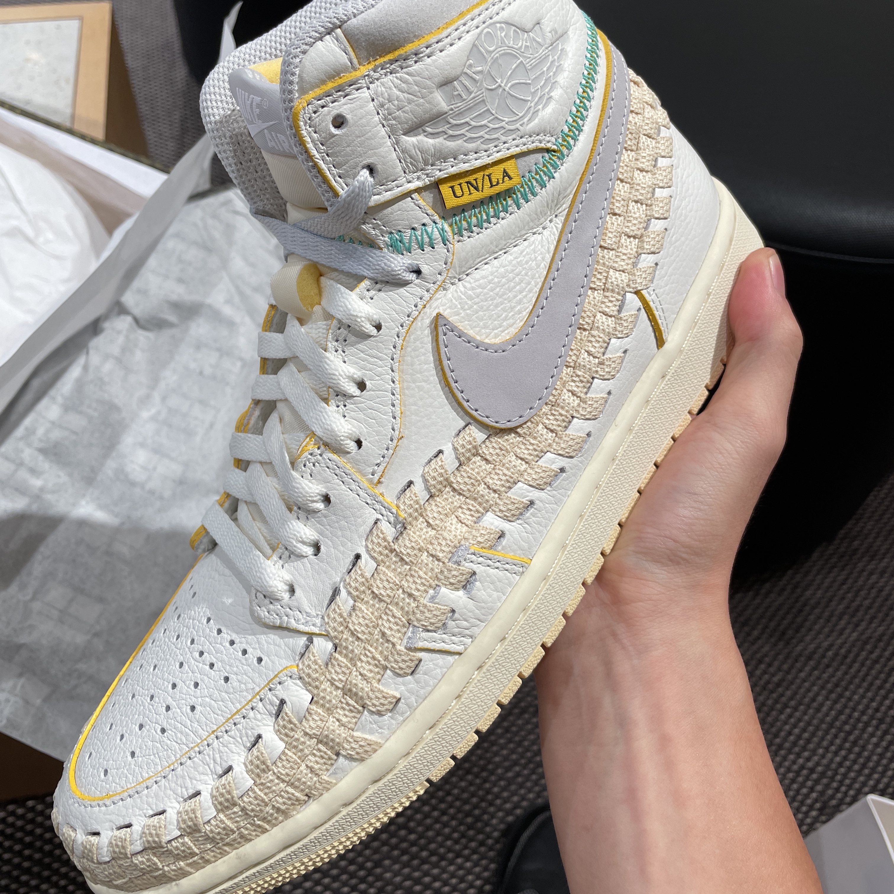 Jordan 1 x Bephies Beauty Supply x Union Retro High OG SP Summer '96 착용 스타일 - 2