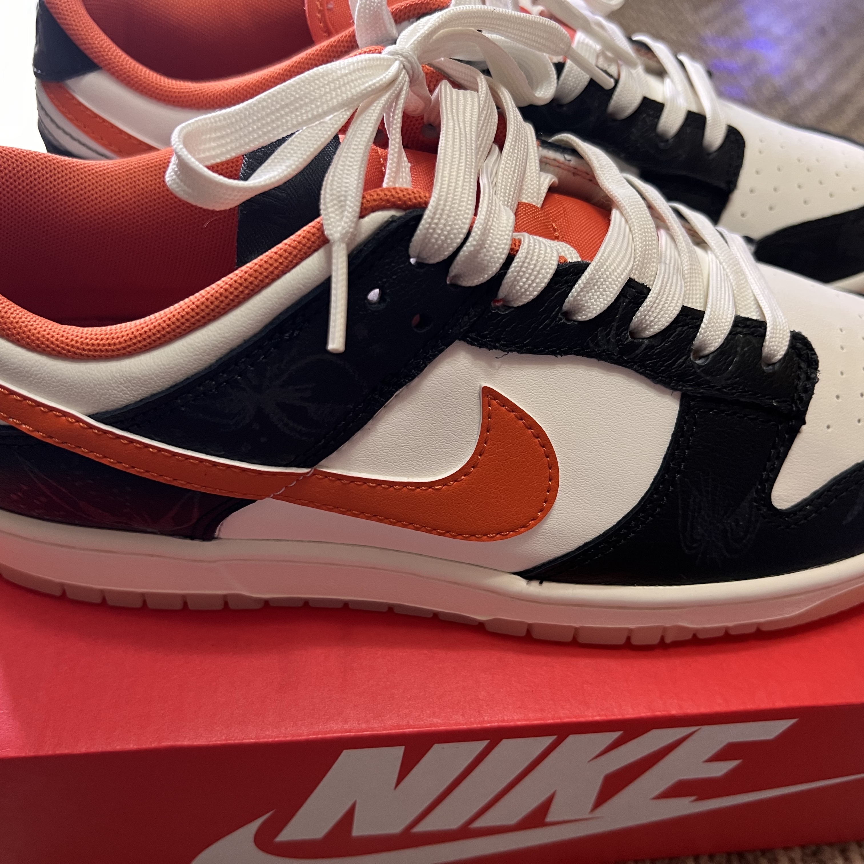 Nike Dunk Low Retro PRM Halloween 착용 스타일 - 2