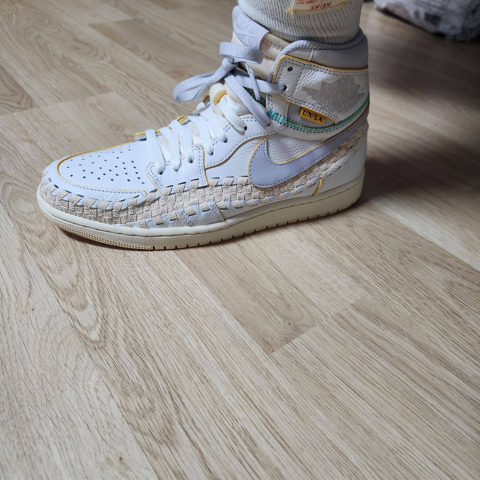 Jordan 1 x Bephies Beauty Supply x Union Retro High OG SP Summer '96 착용 스타일 - 1