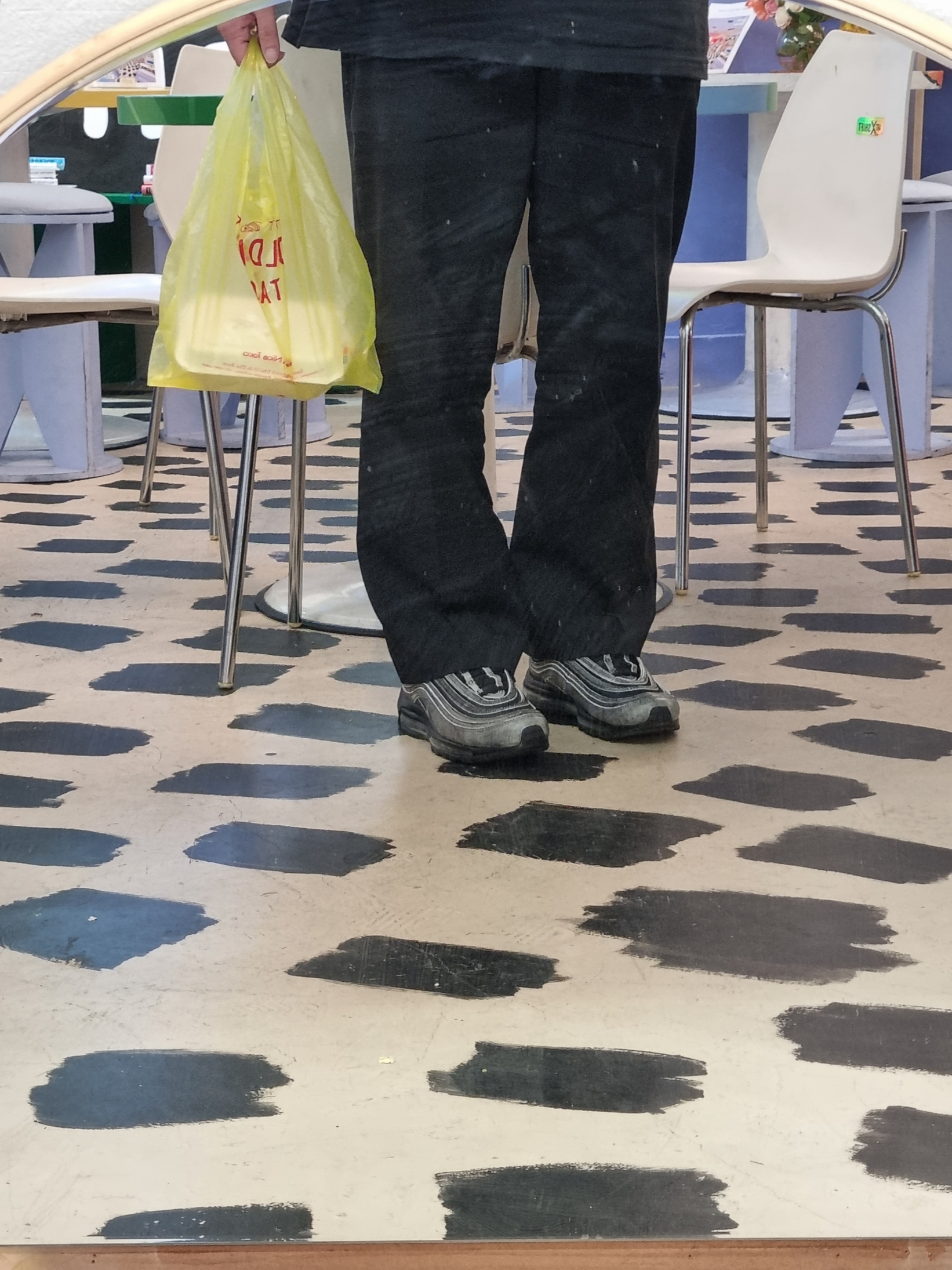 Nike x Comme des Garcons Air Max 97 Black, Supreme x Bernadette Corporation Fuck T-Shirt Black - 23SS 착용 스타일 - 2