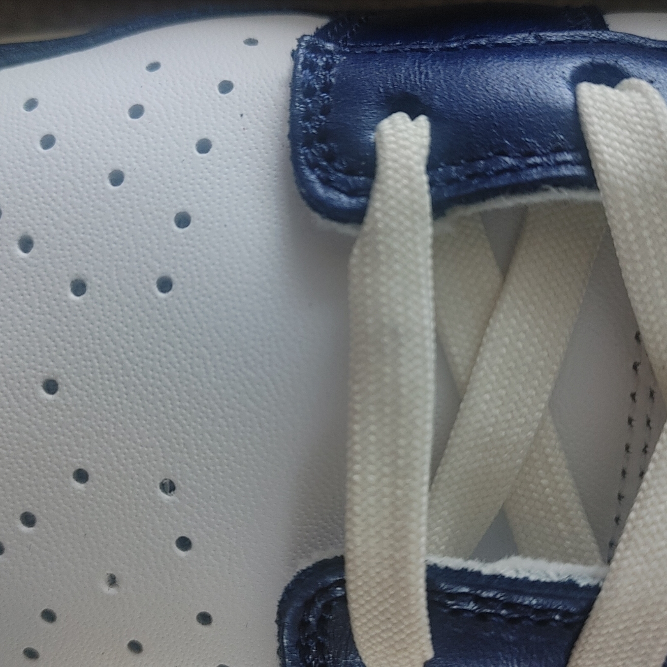 (W) Nike Dunk Low PRM Midnight Navy and White, (W) Nike Dunk Low Vintage Midnight Navy 착용 스타일 - 3