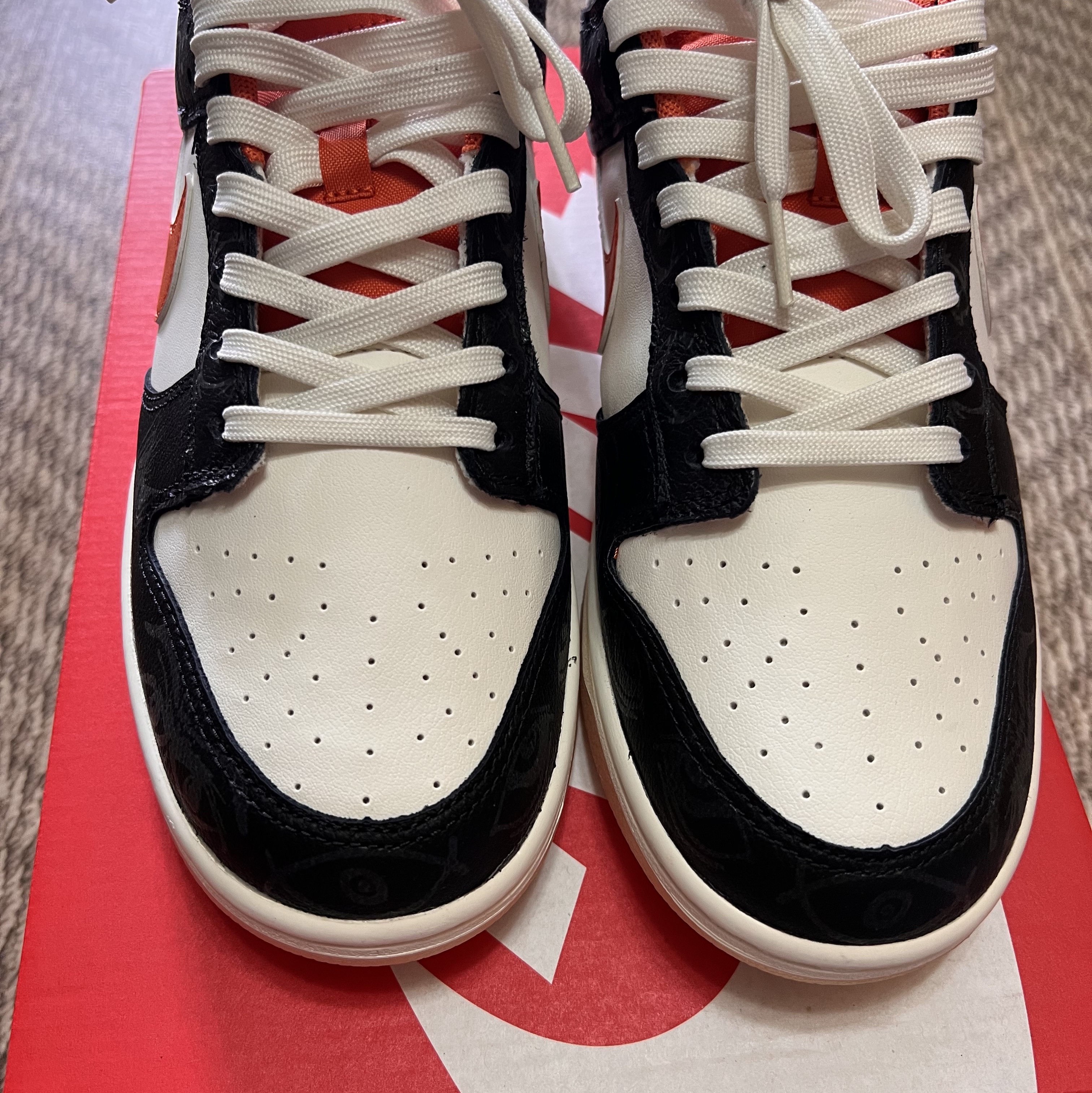Nike Dunk Low Retro PRM Halloween 착용 스타일 - 3