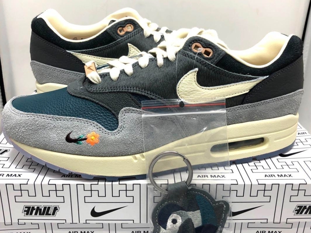 Nike x Kasina Air Max 1 SP Won-Ang Particle Grey 착용 스타일
