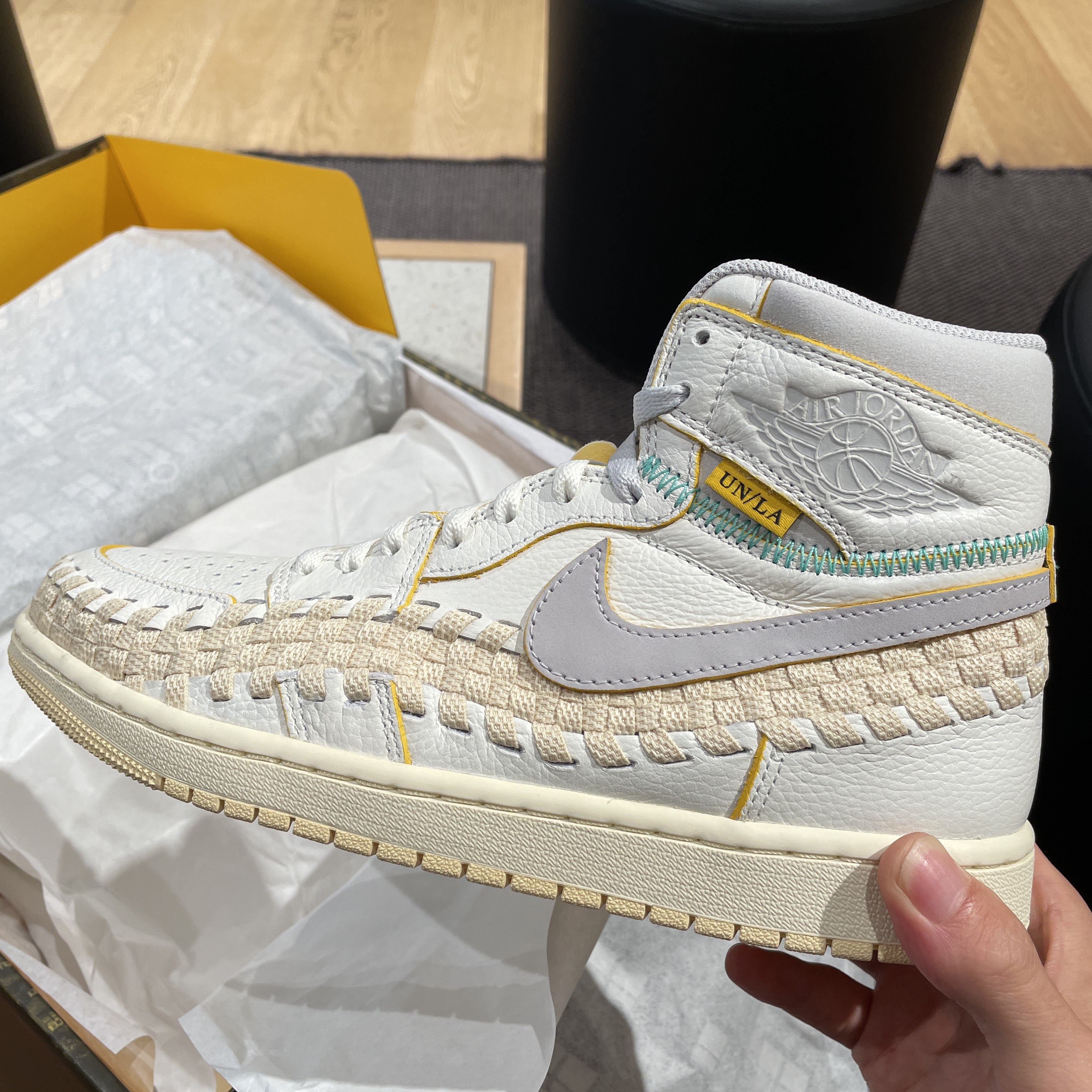 Jordan 1 x Bephies Beauty Supply x Union Retro High OG SP Summer '96 착용 스타일 - 1