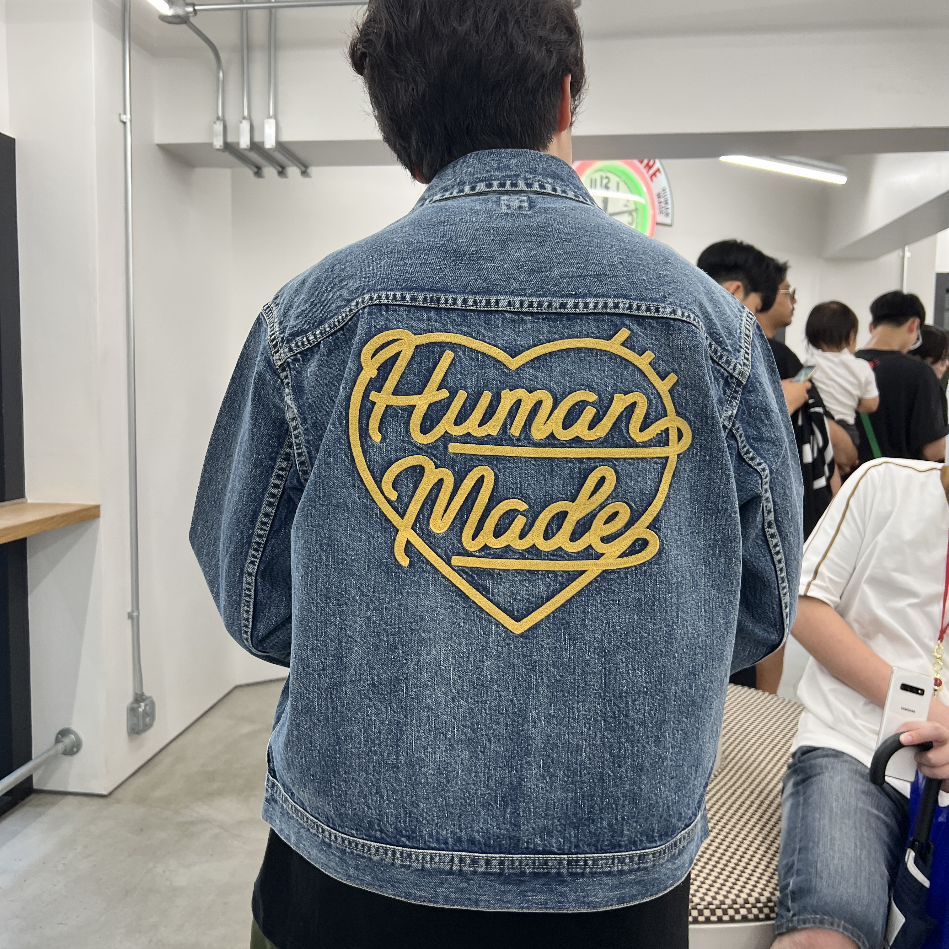 Human Made Storm Cowboy Denim Jacket Type 1949 Indigo 착용 스타일 - 2