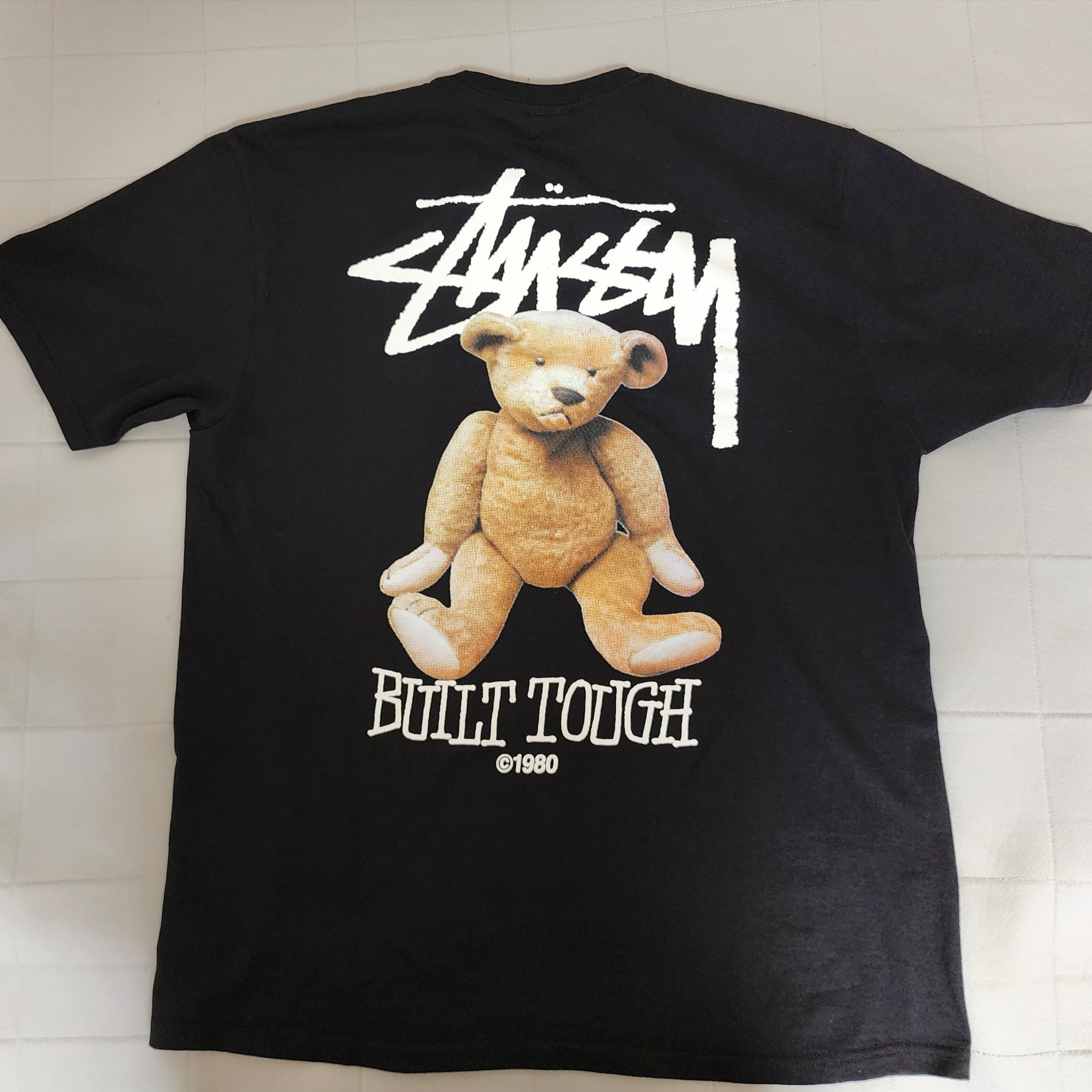 Stussy Built Tough T-Shirt Black 착용 스타일