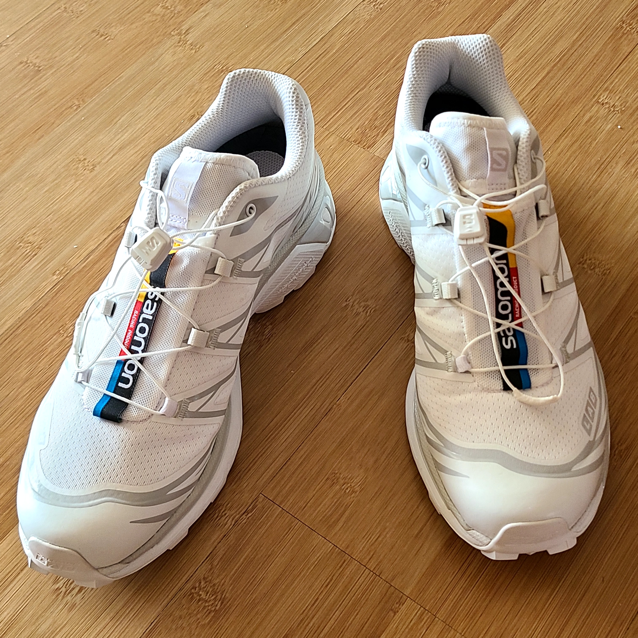 Salomon XT-6 ADV White 착용 스타일