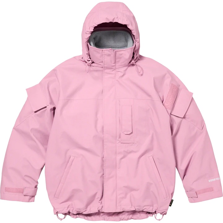 Supreme 2-In-1 Gore-Tex Polartec Liner Jacket Mauve - 23FW 착용 스타일 - 3
