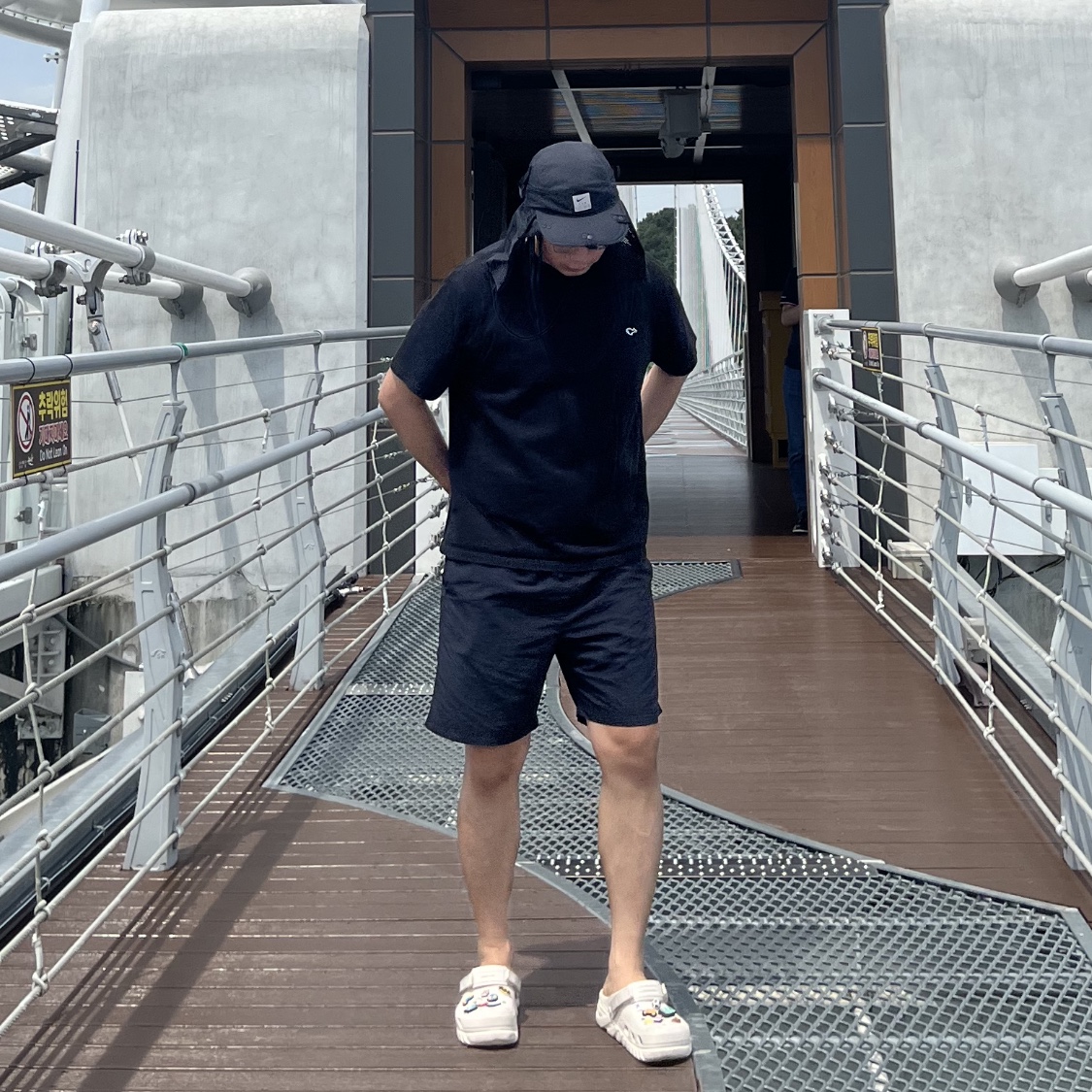 Nike x Matthew M Williams NRG AW84 Cap Black 착용 스타일