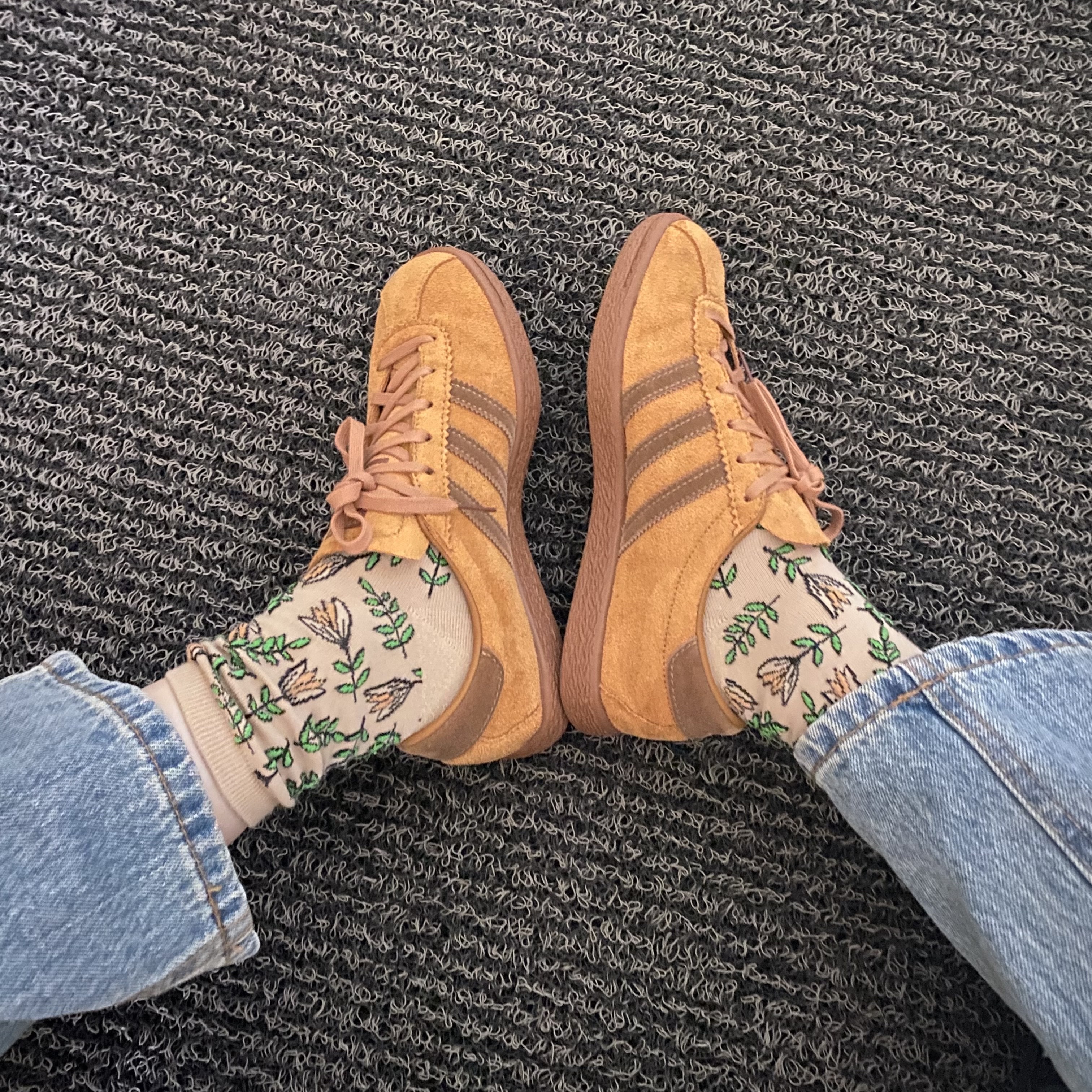 Adidas Tobacco Gruen Mesa Brown Desert 착용 스타일