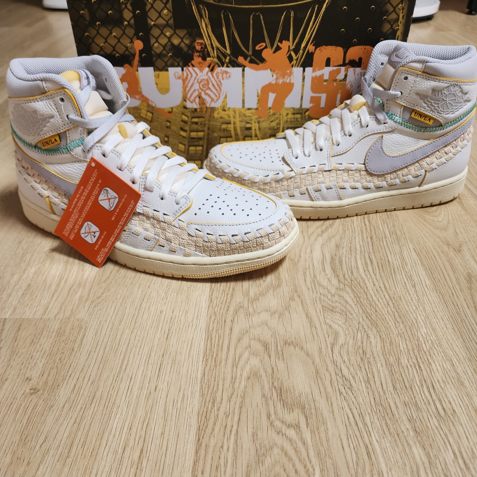 Jordan 1 x Bephies Beauty Supply x Union Retro High OG SP Summer '96 착용 스타일 - 3