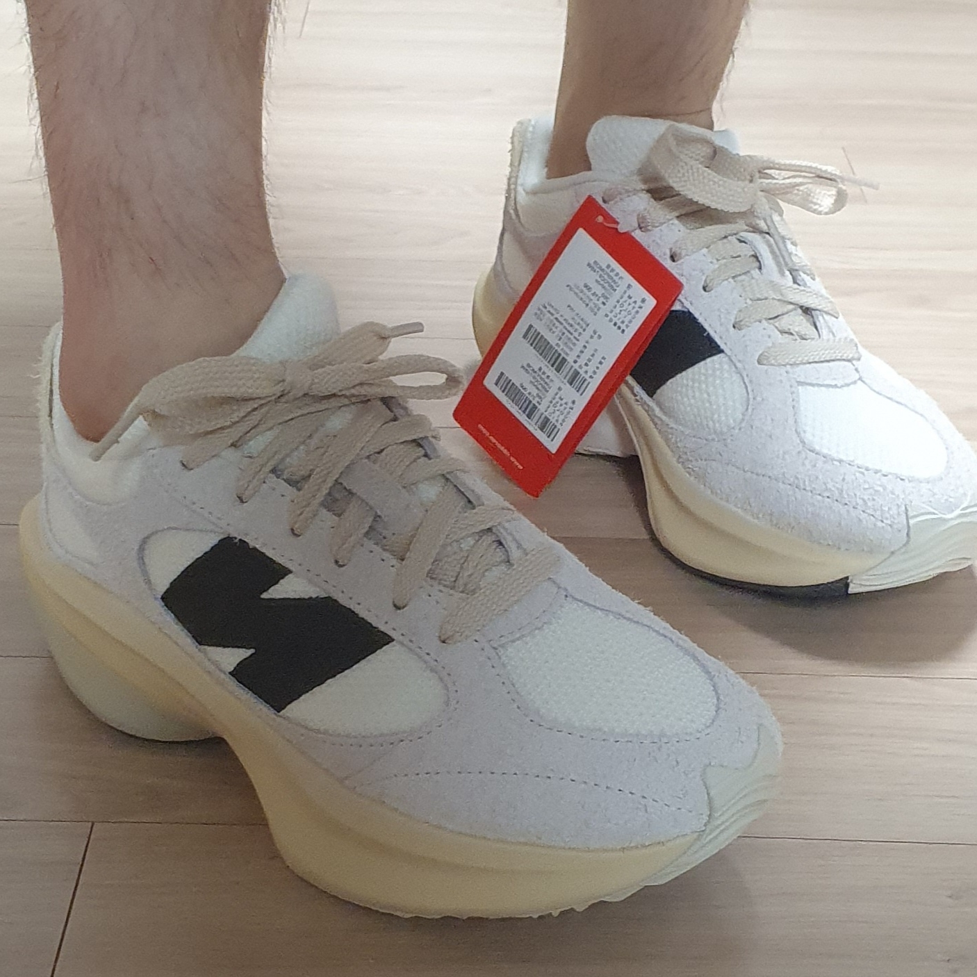 New Balance WRPD Runner Sea Salt 착용 스타일 - 2
