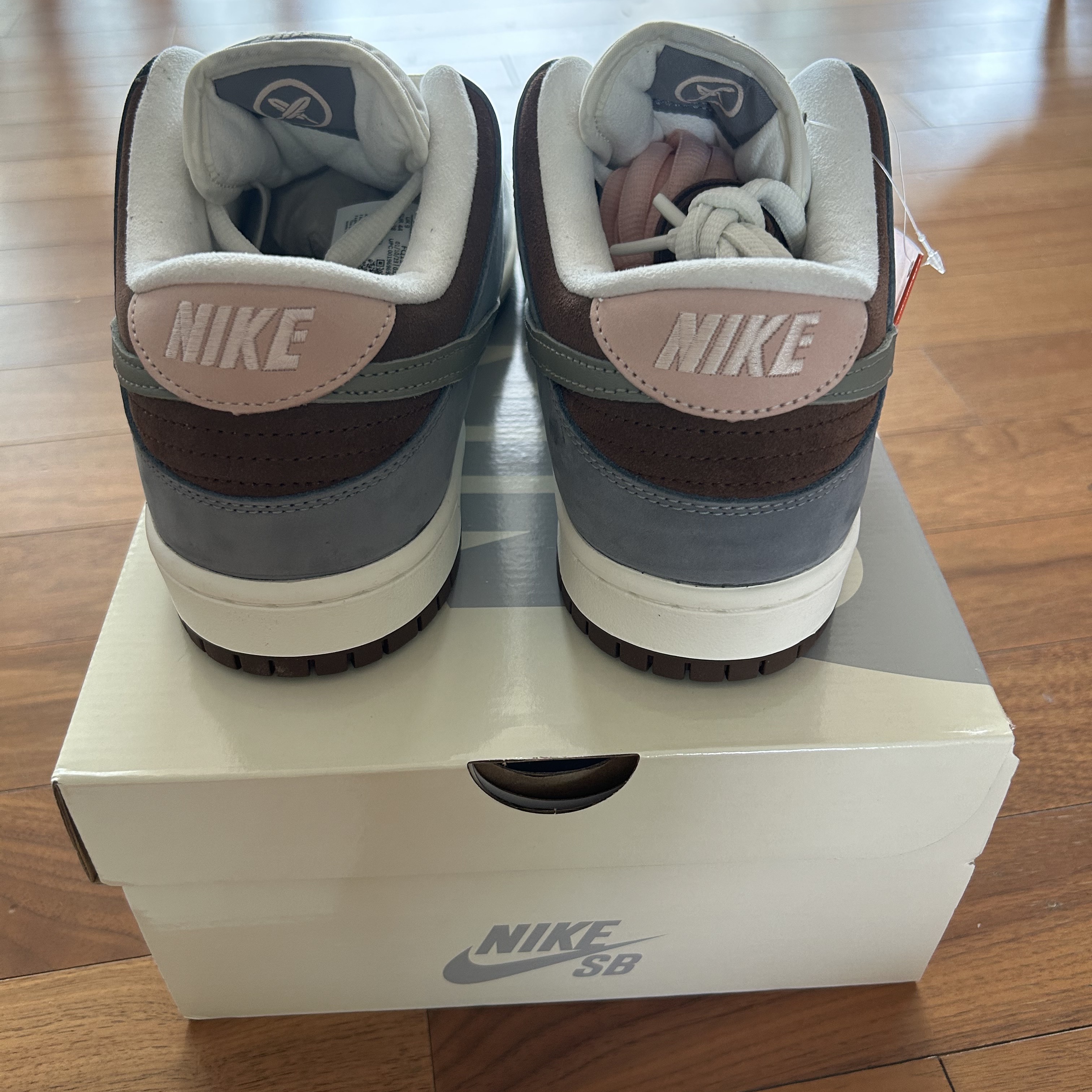 Nike x Yuto Horigome SB Dunk Low Wolf Grey 착용 스타일 - 3