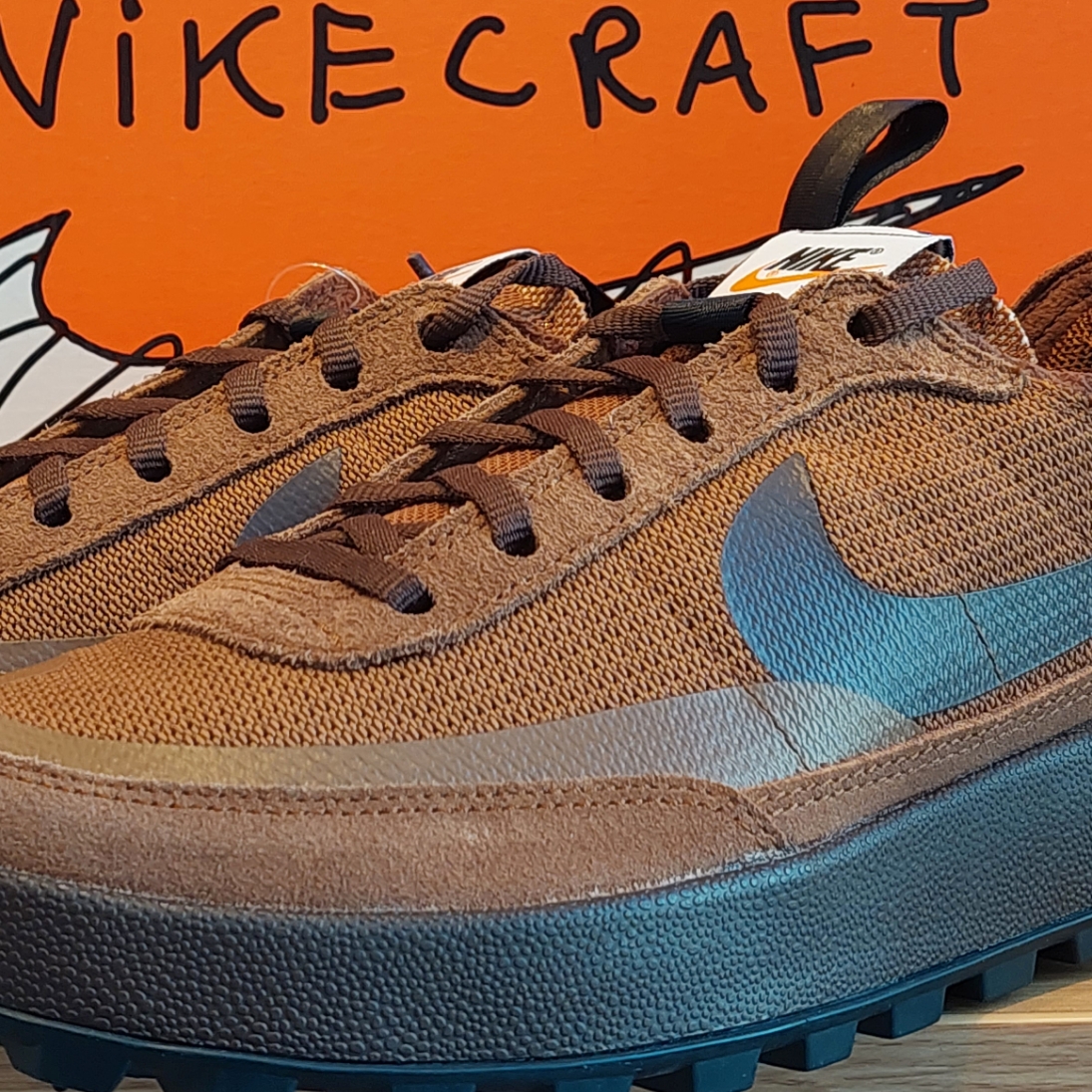Nike x Tom Sachs General Purpose Shoe Brown 착용 스타일