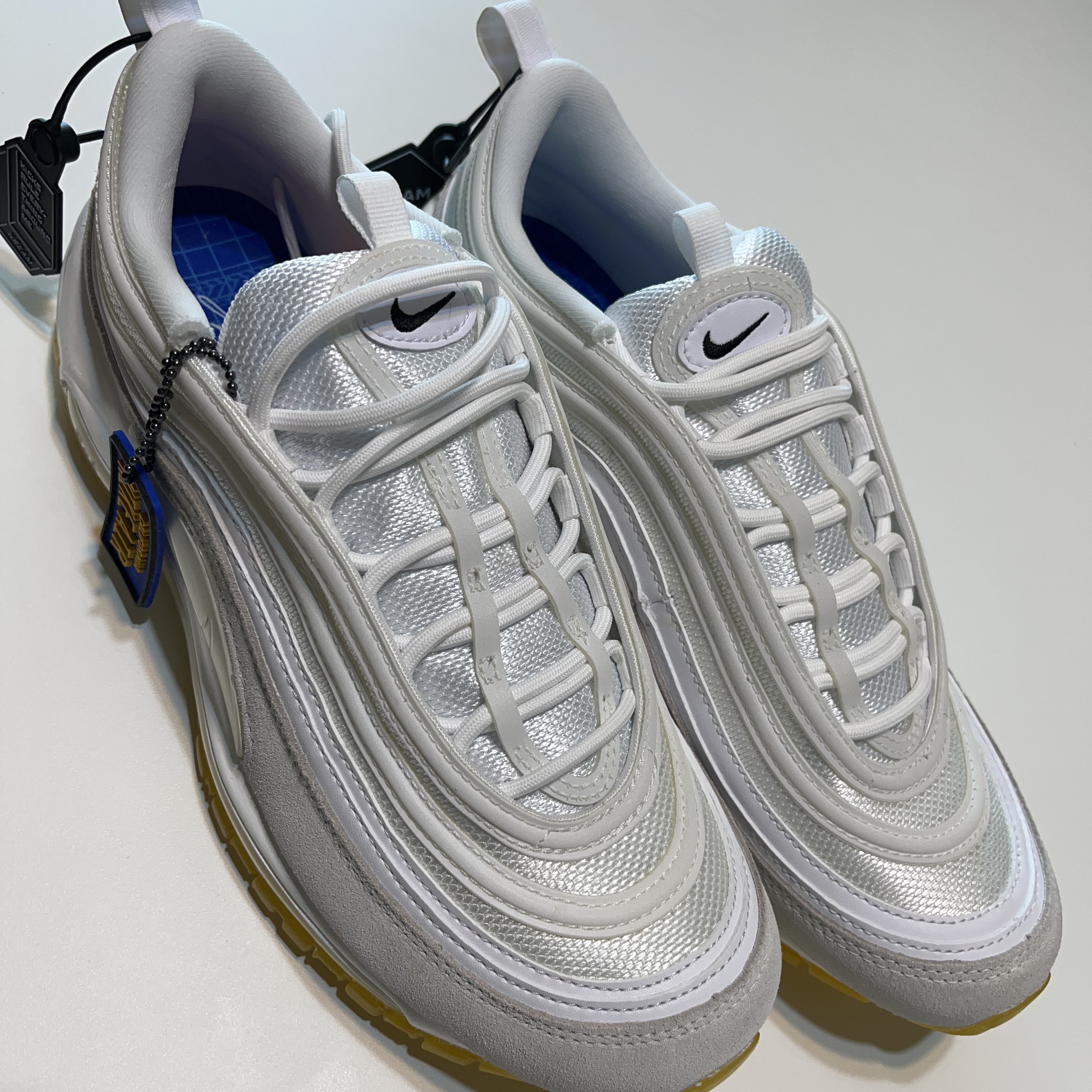 Nike Air Max 97 M. Frank Rudy 착용 스타일
