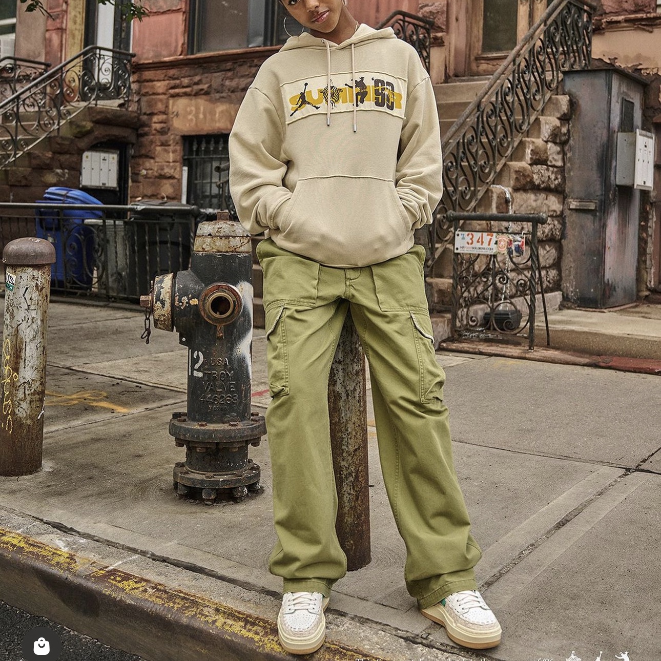 (W) Jordan 1 x Bephies Beauty Supply x Union Elevate High SP Summer  '96 착용 스타일 - 3