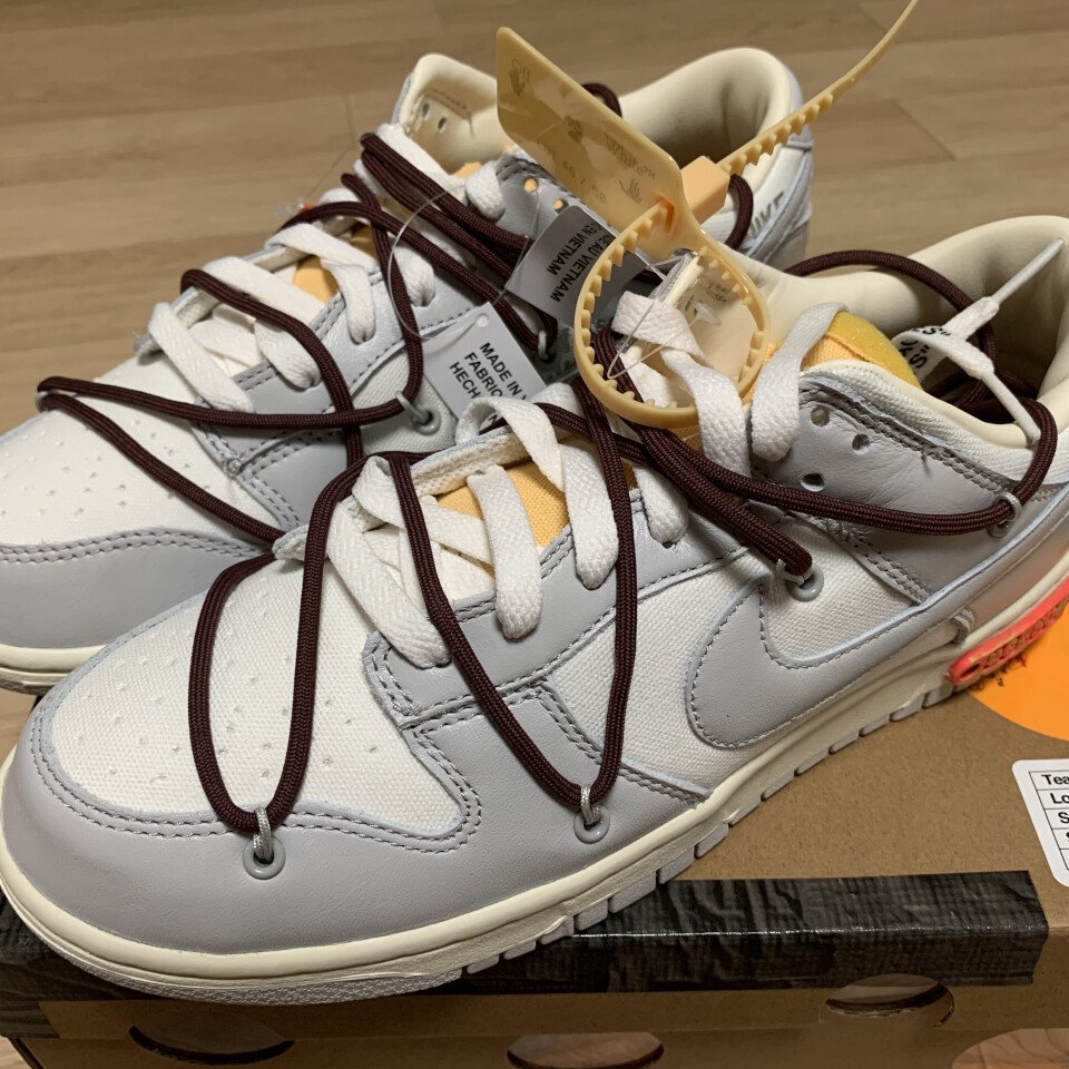 Nike x Off-White Dunk Low The 50 - Lot 46 착용 스타일