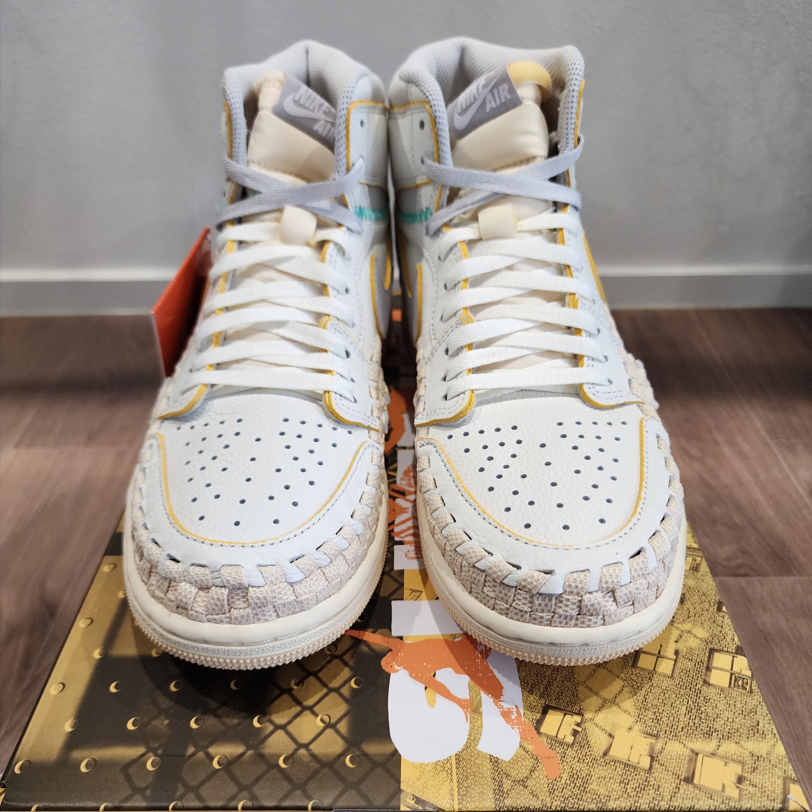 Jordan 1 x Bephies Beauty Supply x Union Retro High OG SP Summer '96 착용 스타일 - 1