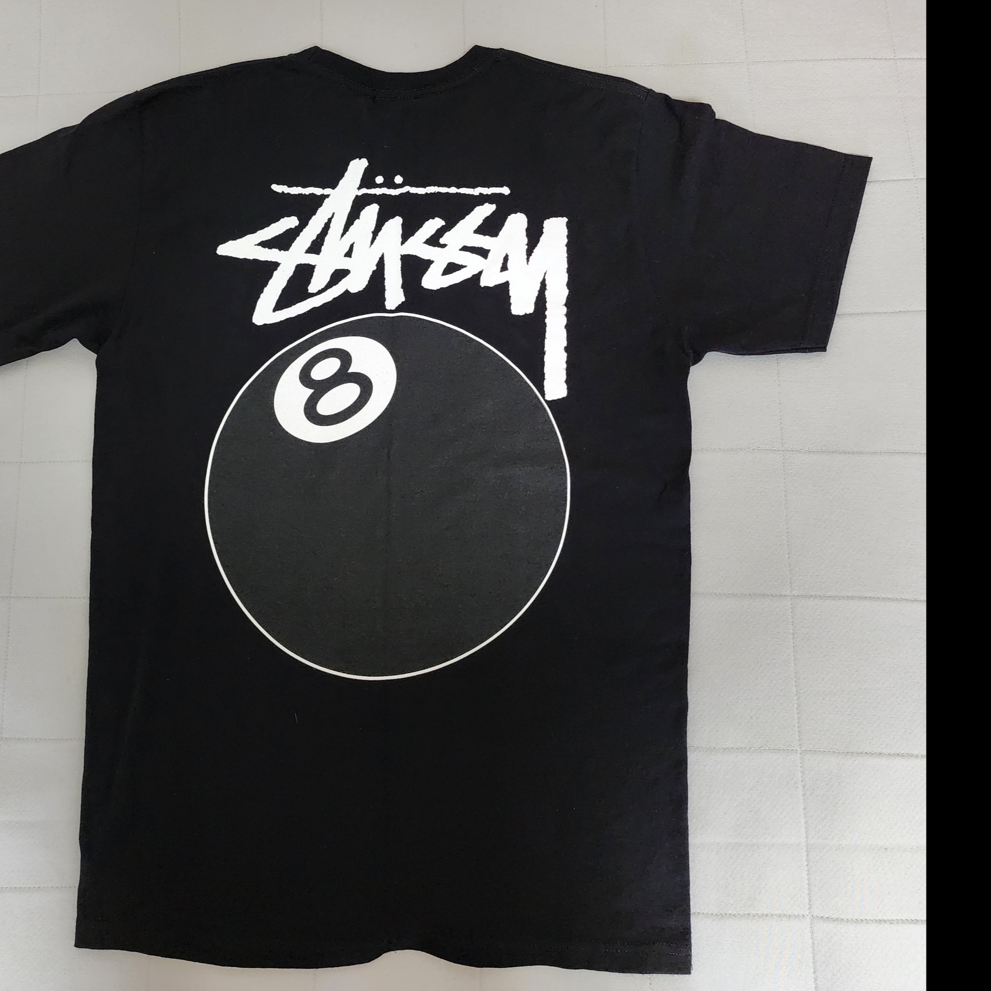 Stussy 8 Ball T-Shirt Black - 22SS 착용 스타일