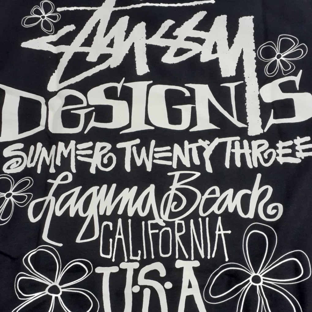 Stussy Summer LB T-Shirt Black 착용 스타일