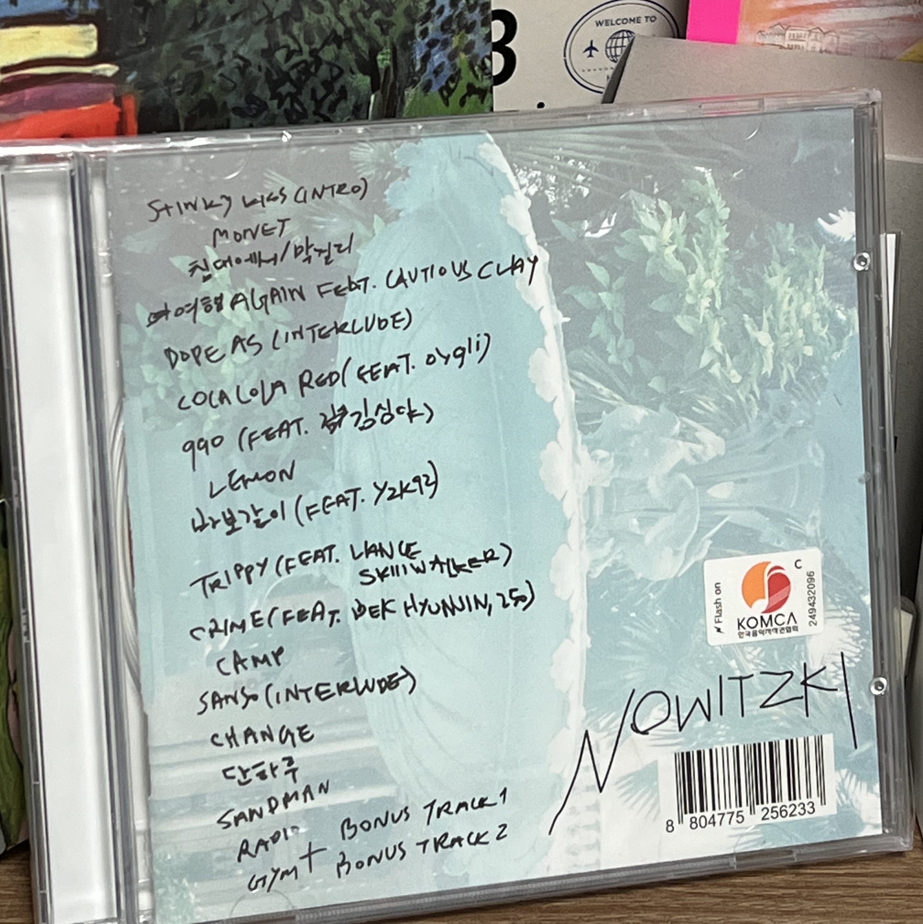 Beenzino NOWITZKI Limited Edition CD 착용 스타일