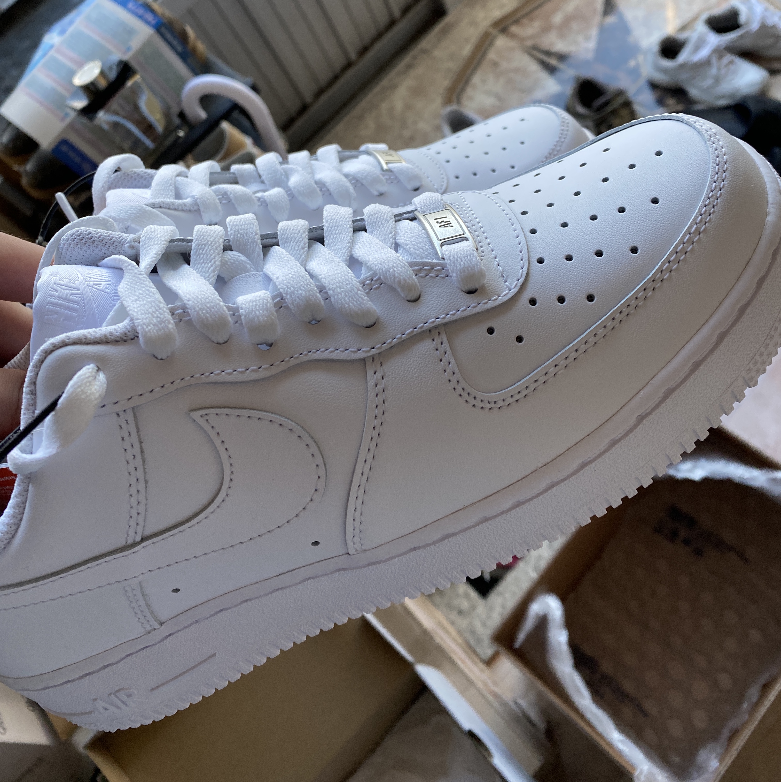 Nike Air Force 1 '07 Low White 착용 스타일