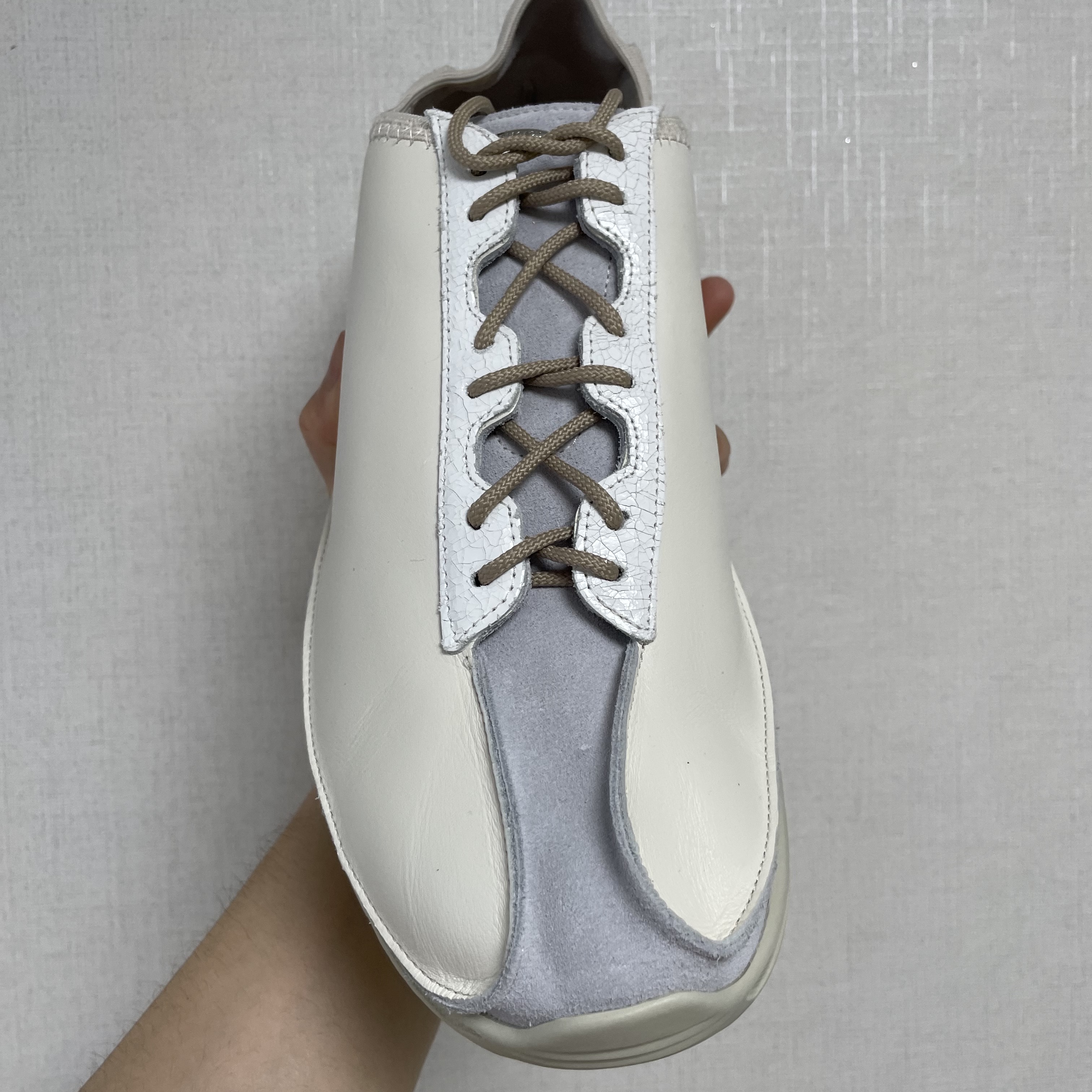Our Legacy Klove Leather Off White 착용 스타일 - 2