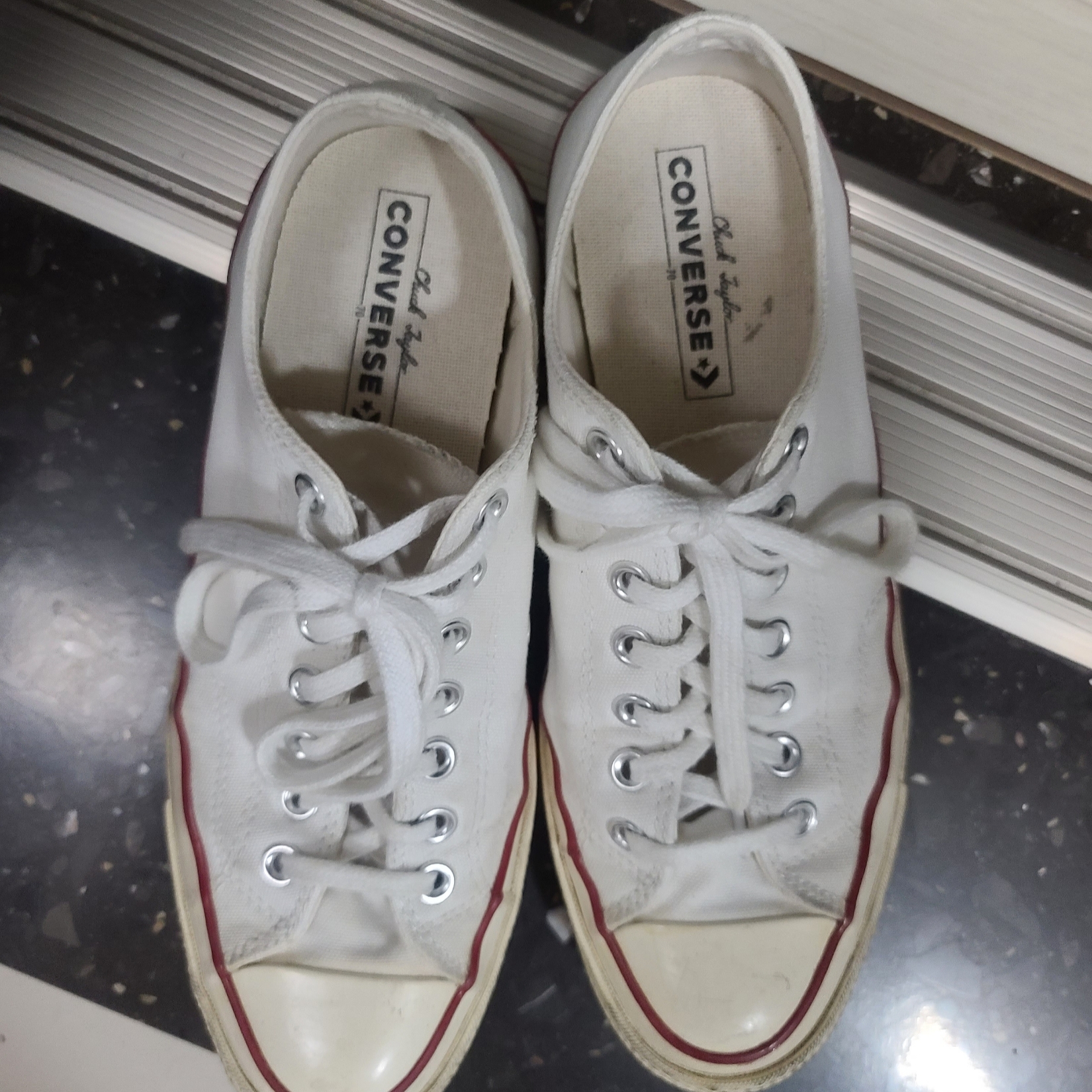 Converse Chuck 70 Ox Parchment 착용 스타일