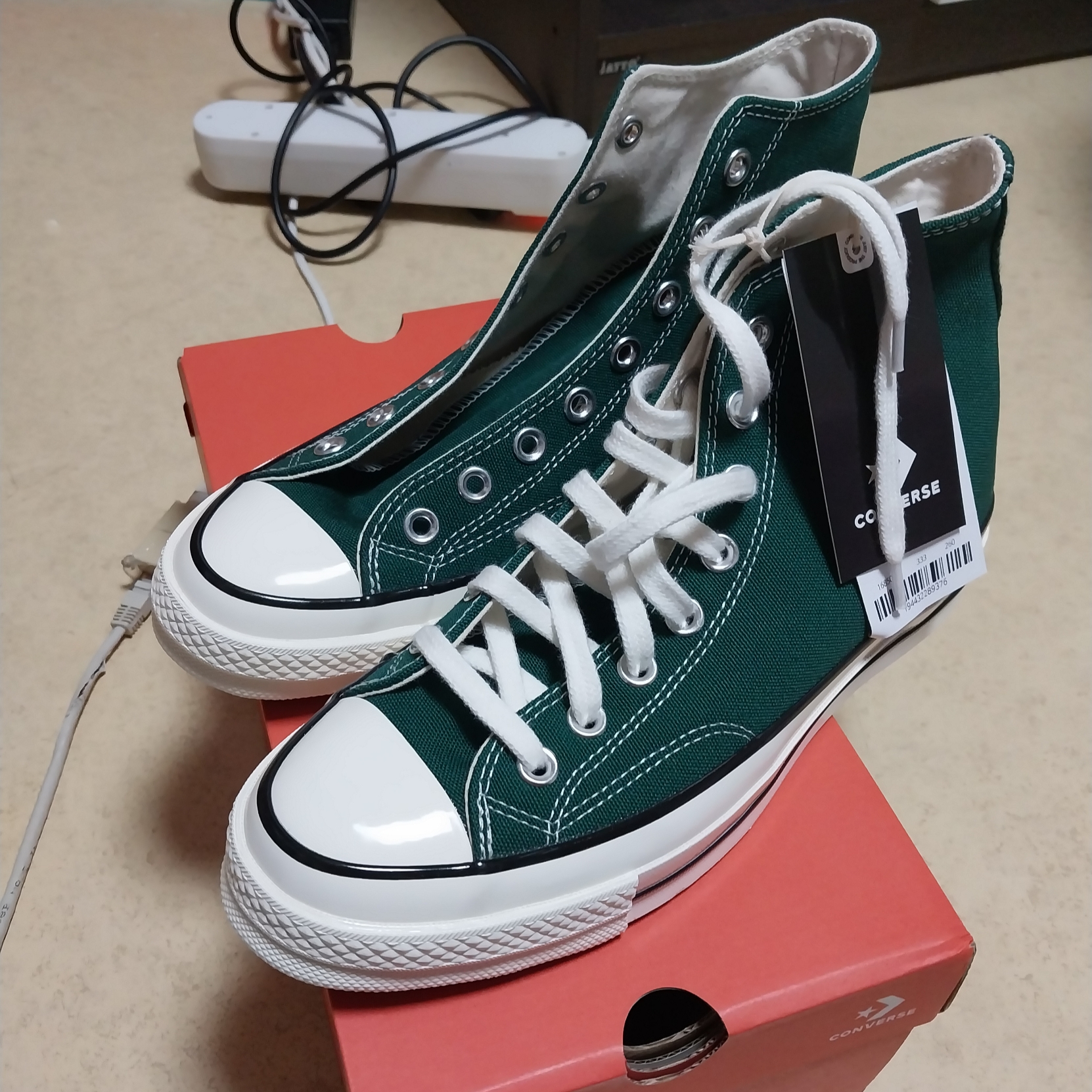 Converse Chuck 70 High Midnight Clover 착용 스타일