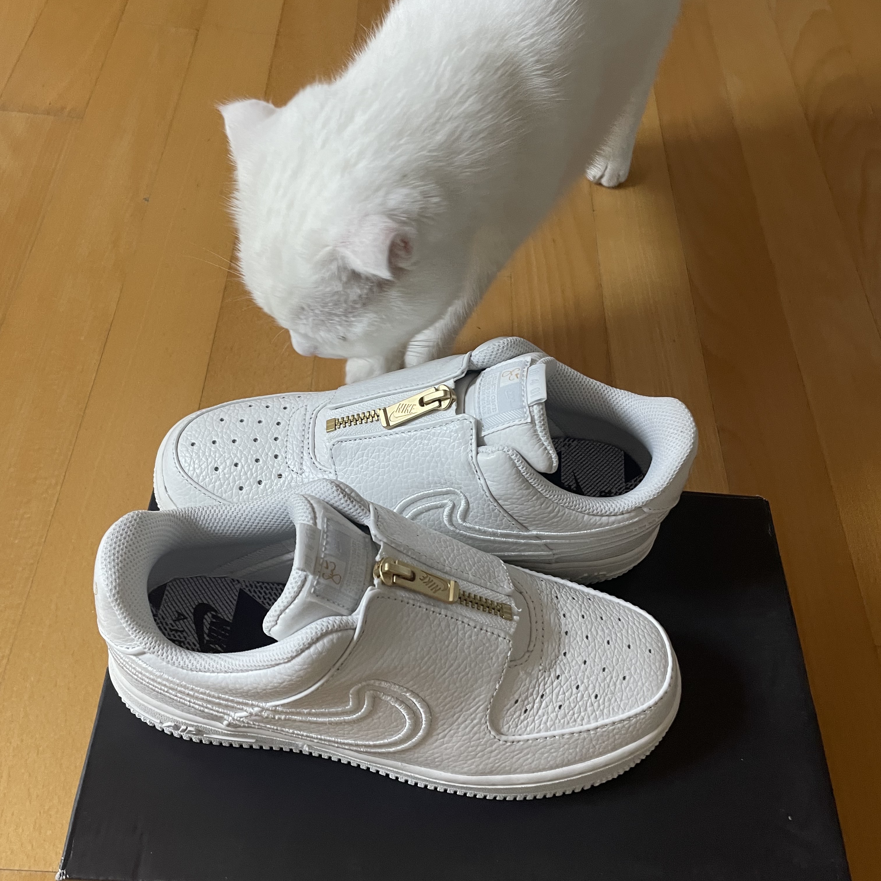 (W) Nike x Serena Williams Air Force 1 LXX Summit White 착용 스타일 - 4