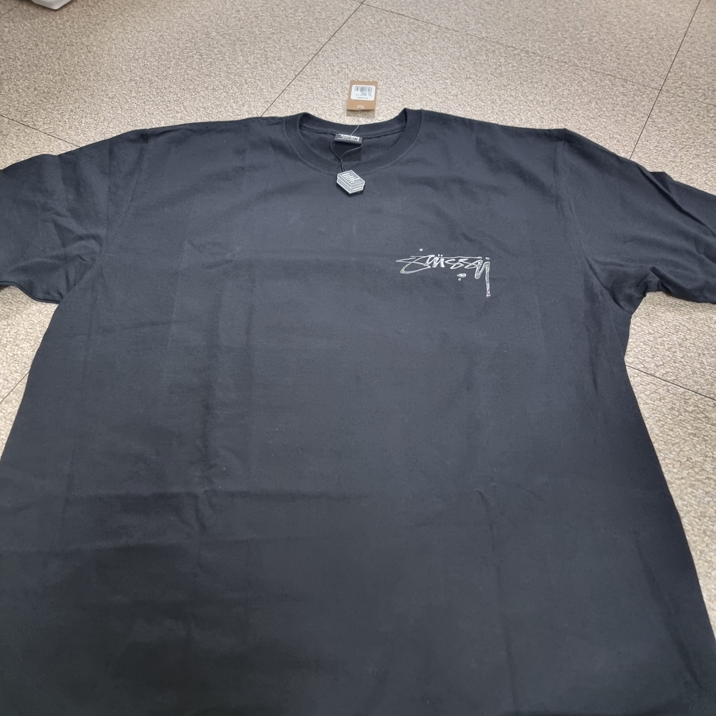 Stussy Mercury T-Shirt Black 착용 스타일