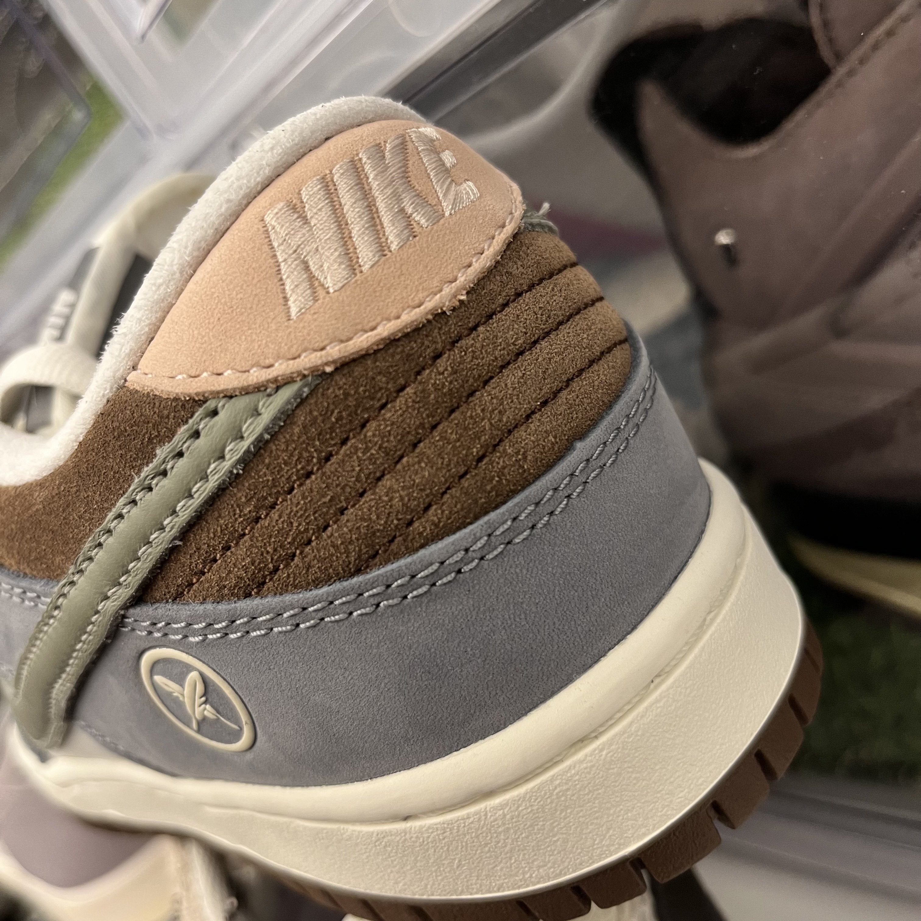 Nike x Yuto Horigome SB Dunk Low Wolf Grey 착용 스타일 - 2