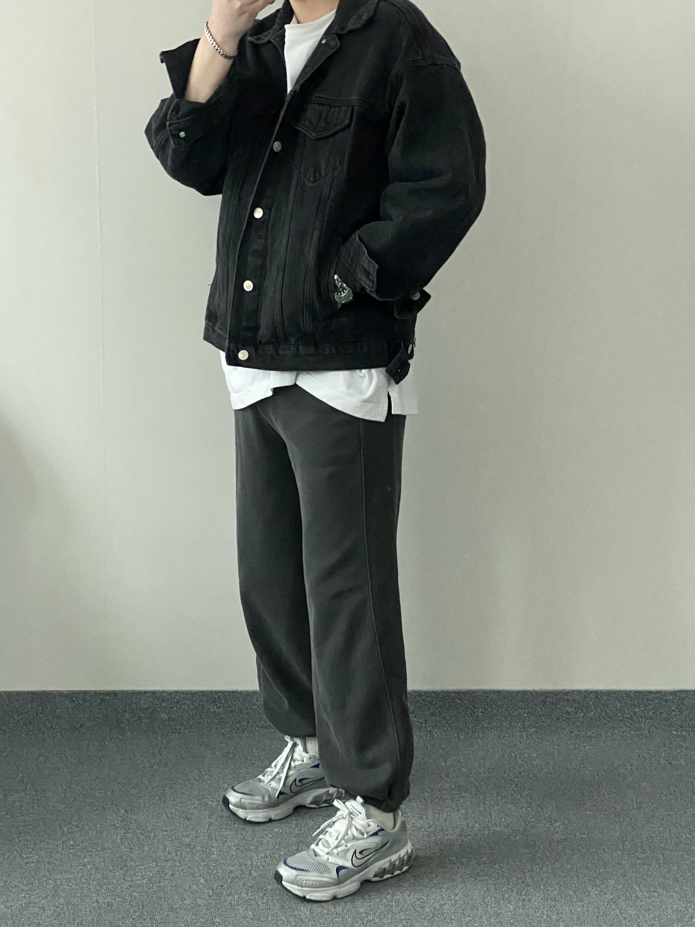 (W) Nike Zoom Air Fire Metallic Silver 착용 스타일