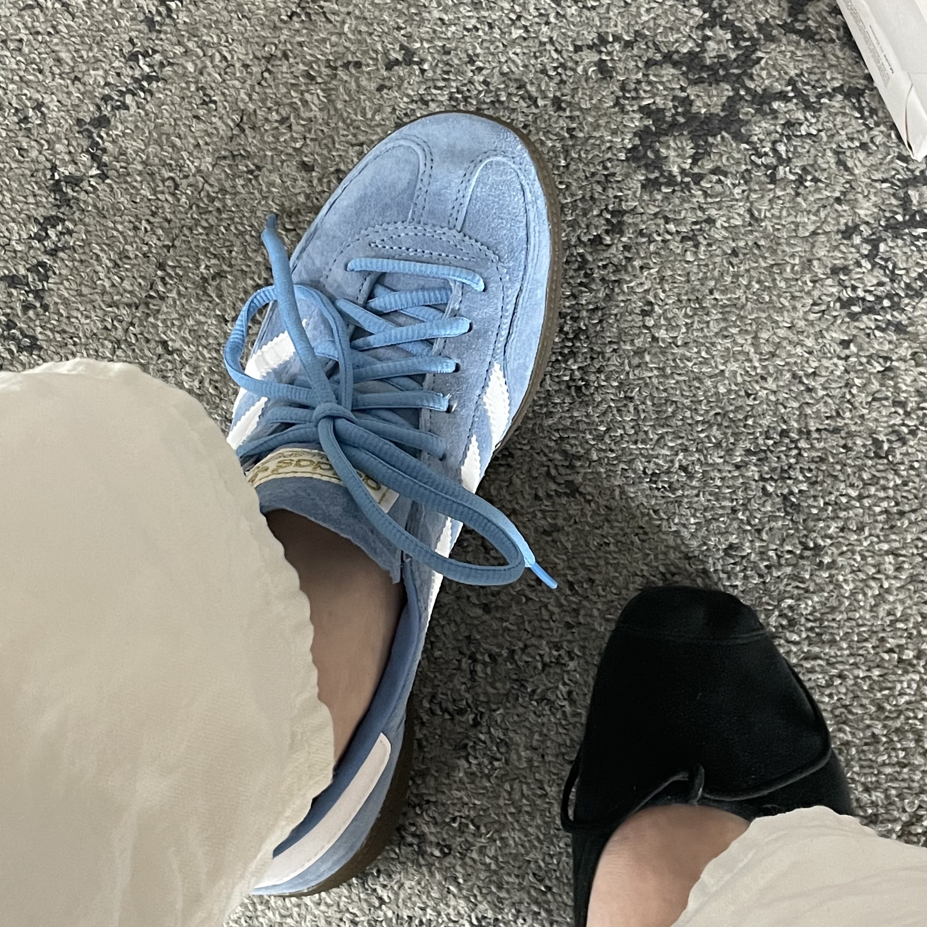 Adidas Spezial Handball Light Blue 착용 스타일