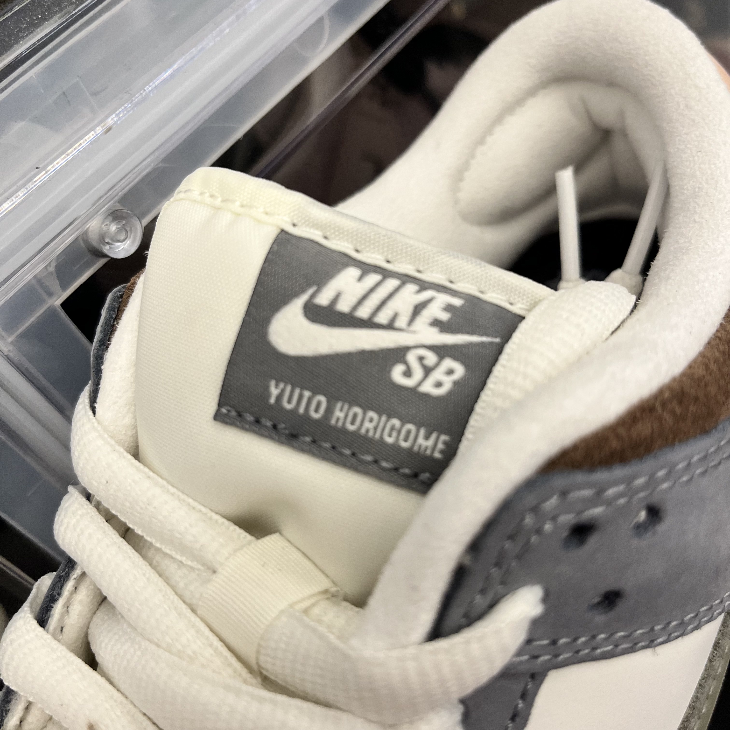 Nike x Yuto Horigome SB Dunk Low Wolf Grey 착용 스타일 - 3