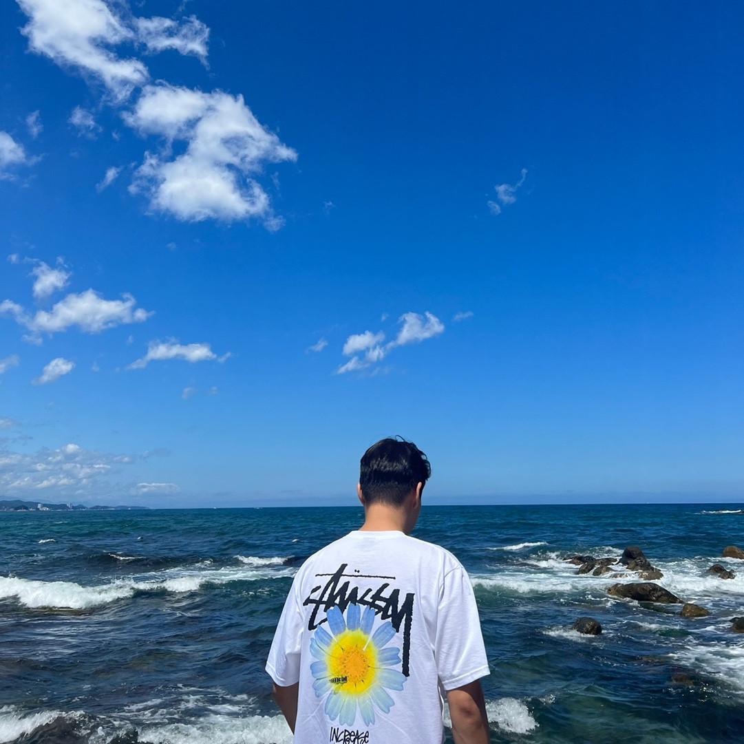 Stussy ITP Flower T-Shirt White 착용 스타일