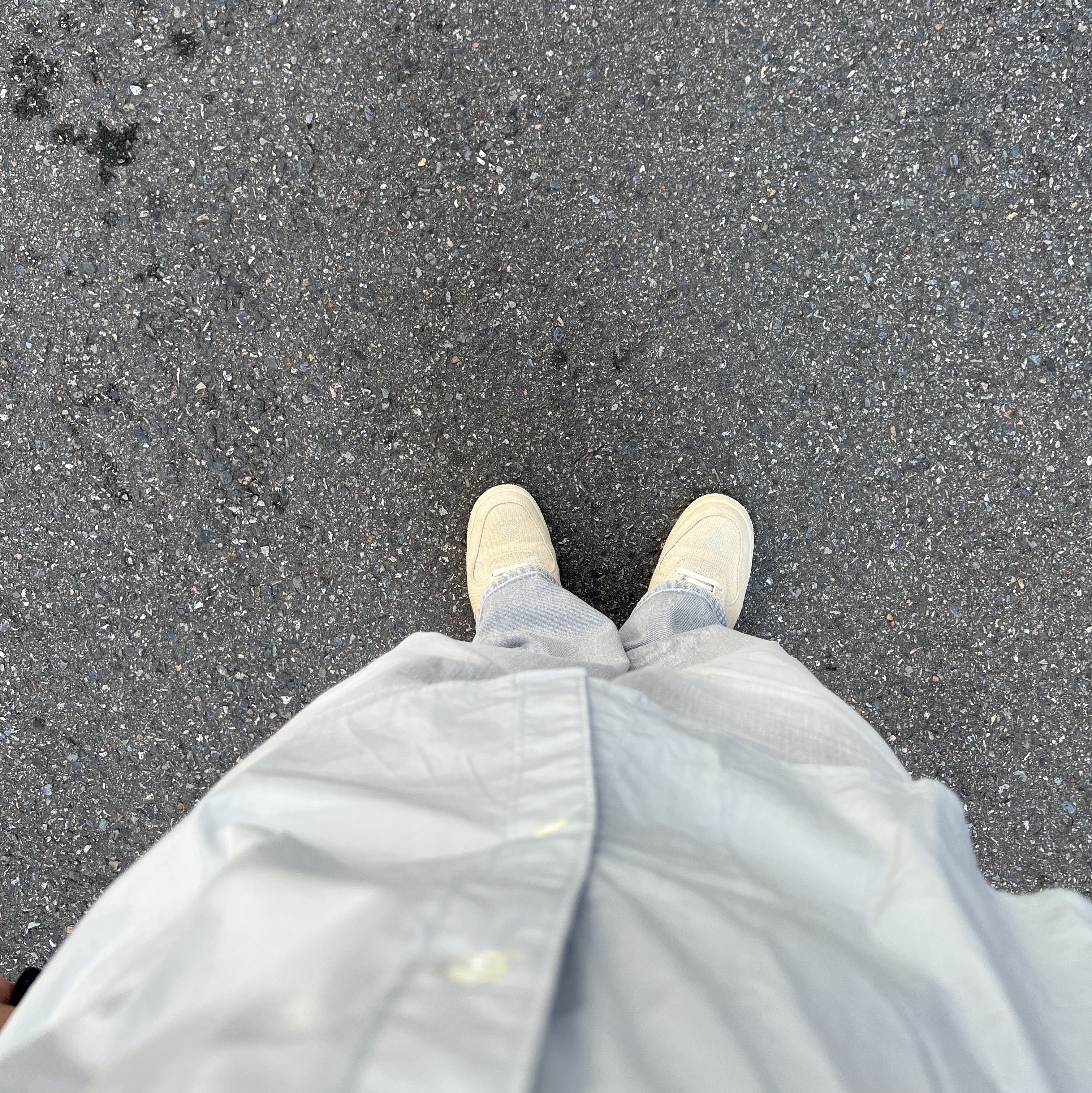 Nike x Stussy Air Force 1 Low Fossil 착용 스타일