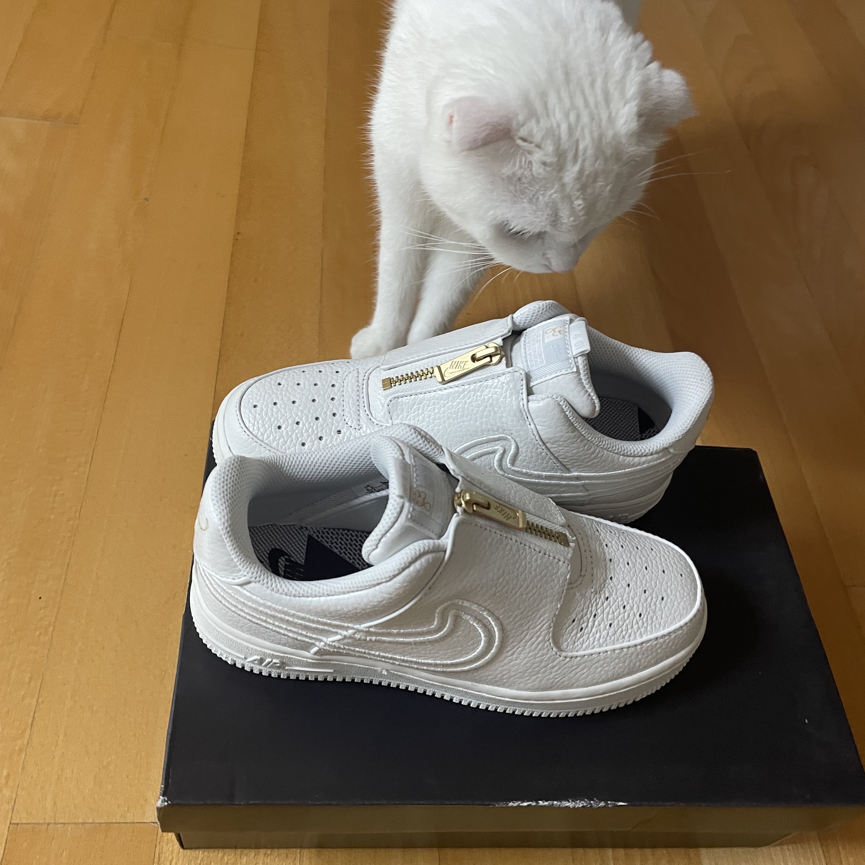 (W) Nike x Serena Williams Air Force 1 LXX Summit White 착용 스타일 - 5