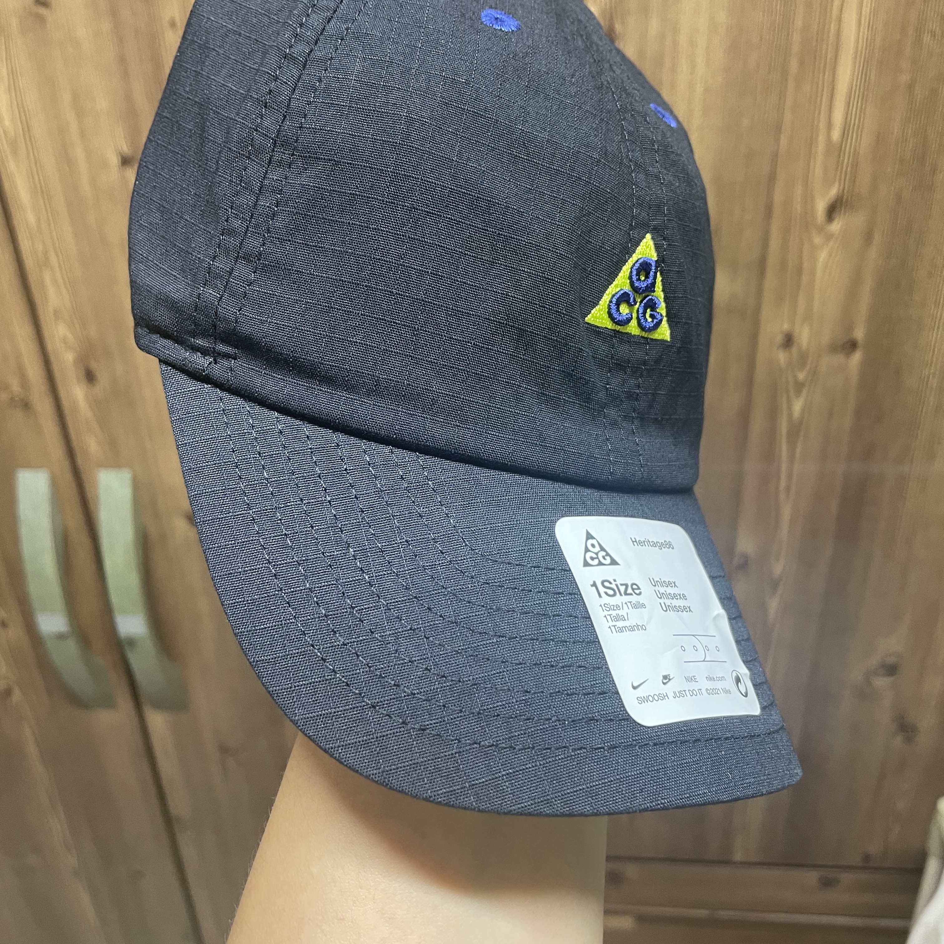 Nike ACG Heritage 86 Cap Black 착용 스타일